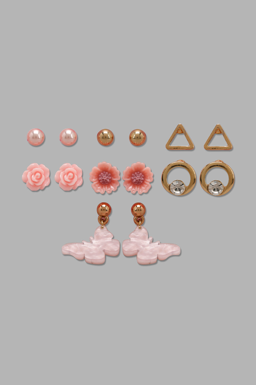 Redtag-Multi-Earring-Category:Jewellery,-Colour:Multicolour,-Deals:4-For-90,-Deals:New-In,-Filter:Girls-Accessories,-GIR-Jewellery,-New-In-GIR-ACC,-Non-Sale,-Section:Girls-(0-to-14Yrs),-W22A-Girls-