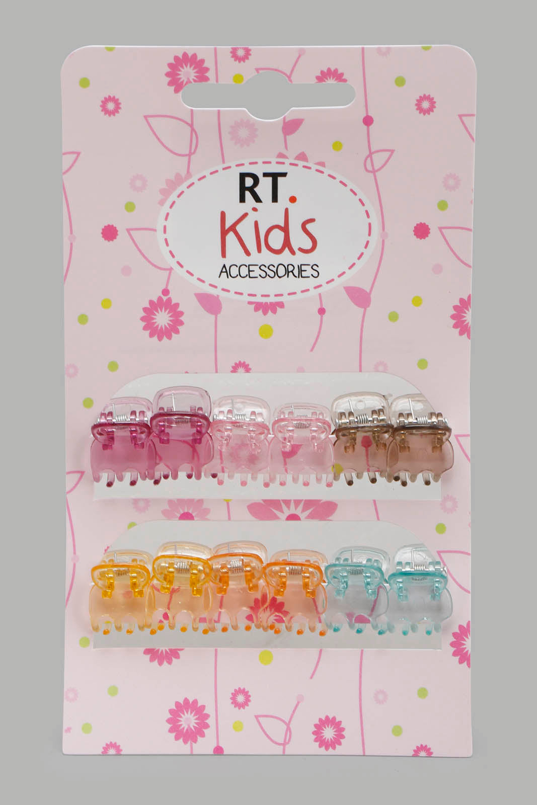Redtag-Multi-Hair-Claw-Category:Hair-Accessories,-Colour:Multicolour,-Filter:Girls-Accessories,-GIR-Hair-Accessories,-New-In,-New-In-GIR-ACC,-Non-Sale,-Section:Girls-(0-to-14Yrs),-W22A-Girls-