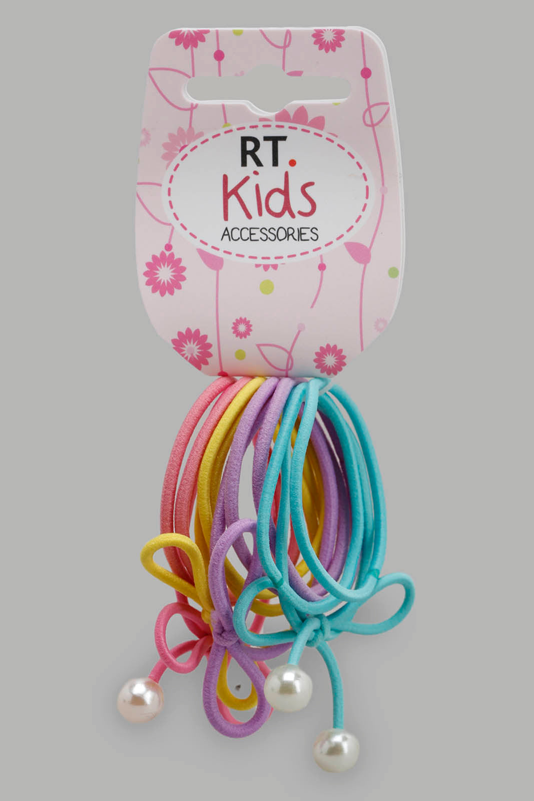 Redtag-Multi-Elastic-Category:Hair-Accessories,-Colour:Multicolour,-Filter:Girls-Accessories,-GIR-Hair-Accessories,-New-In,-New-In-GIR-ACC,-Non-Sale,-Section:Girls-(0-to-14Yrs),-W22A-Girls-