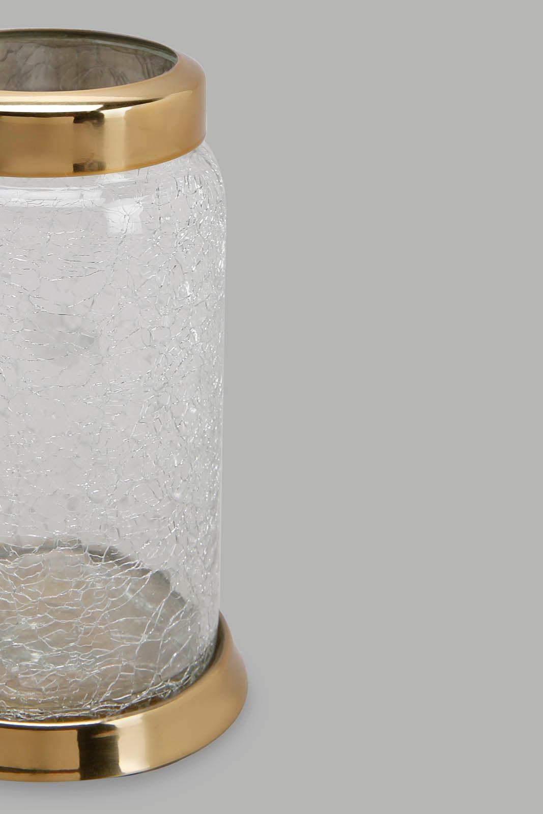 Redtag-Gold-Crackle-Glass-Tumbler-Category:Toiletry-Sets,-Colour:Gold,-Deals:New-In,-Filter:Home-Bathroom,-HMW-BAC-Bath-Accessories,-New-In-HMW-BAC,-Non-Sale,-Section:Homewares,-W22B-Home-Bathroom-