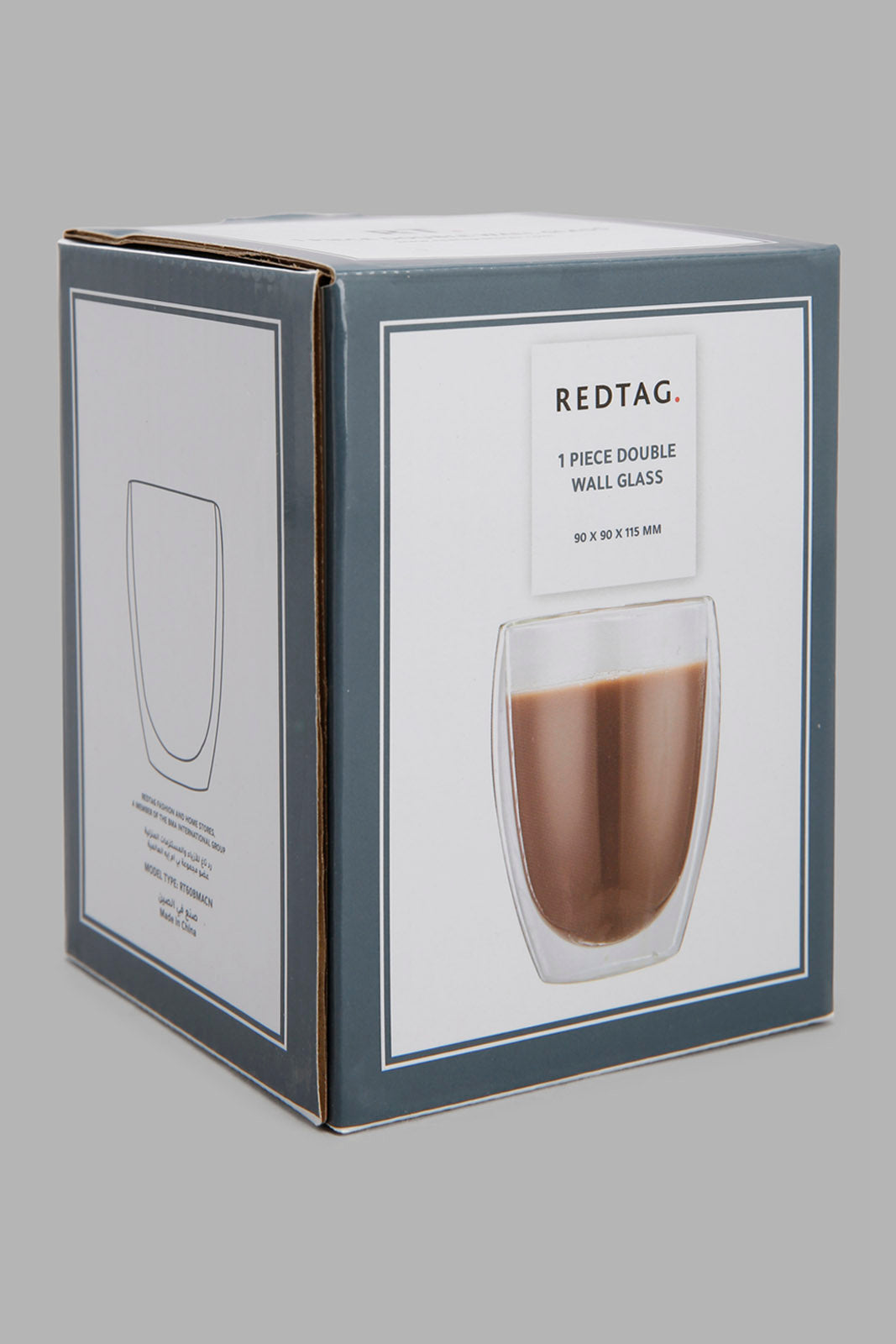 Redtag-Clear-Double-Wall-Glass-Category:Cups-&-Mugs,-Colour:White,-Deals:New-In,-Filter:Home-Dining,-HMW-DIN-Crockery,-New-In-HMW-DIN,-Non-Sale,-Section:Homewares,-W22A-Home-Dining-