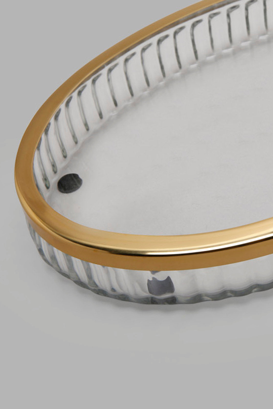 Redtag-Gold-Stripe-Glass-Amenity-Tray-Category:Toiletry-Sets,-Colour:Gold,-Deals:New-In,-Filter:Home-Bathroom,-HMW-BAC-Bath-Accessories,-New-In-HMW-BAC,-Non-Sale,-Section:Homewares,-W22A-Home-Bathroom-