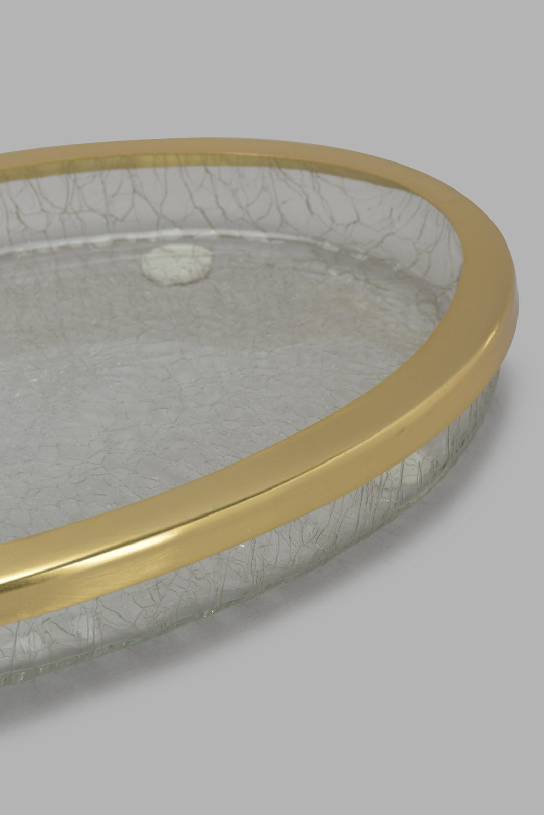 Redtag-Gold-Crackle-Glass-Amenity-Tray-Category:Toiletry-Sets,-Colour:Gold,-Deals:New-In,-Filter:Home-Bathroom,-Harmony,-HMW-BAC-Bath-Accessories,-New-In-HMW-BAC,-Non-Sale,-S22C,-Section:Homewares-Home-Bathroom-