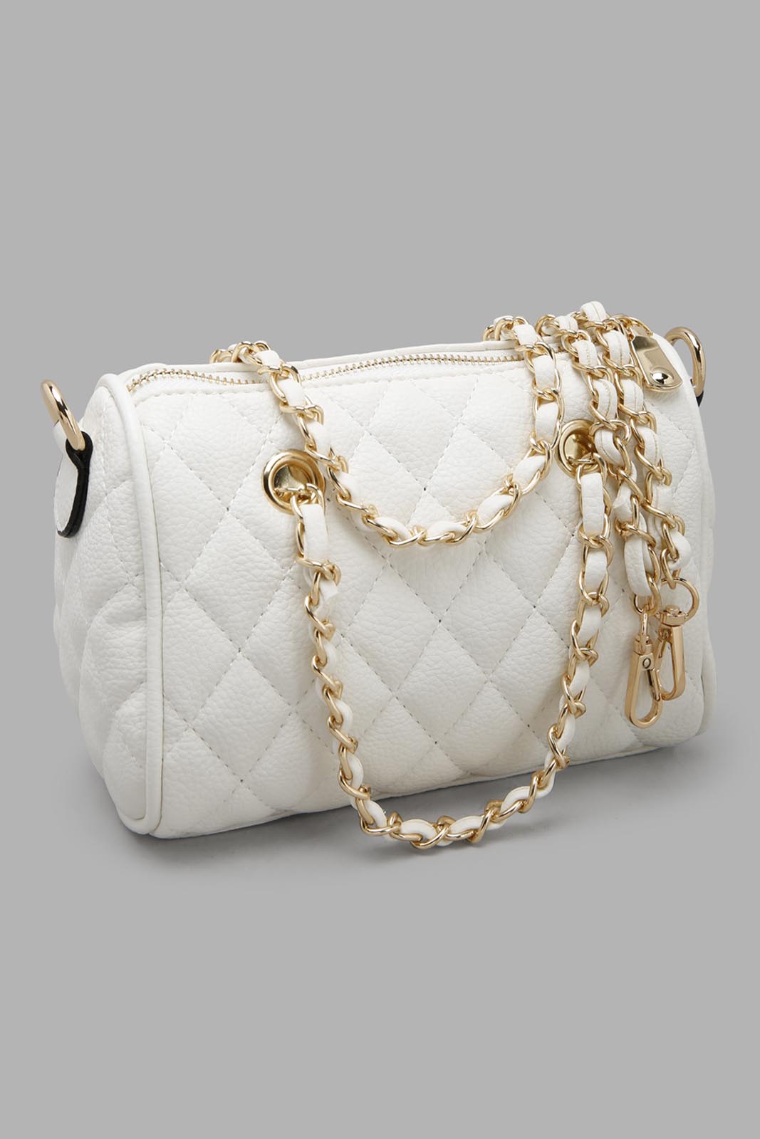 Redtag-White-Miniature-Bolin-Day-Bag-Category:Bags,-Colour:White,-Filter:Girls-Accessories,-GIR-Bags,-New-In,-New-In-GIR-ACC,-Non-Sale,-Section:Girls-(0-to-14Yrs),-W22O-Girls-