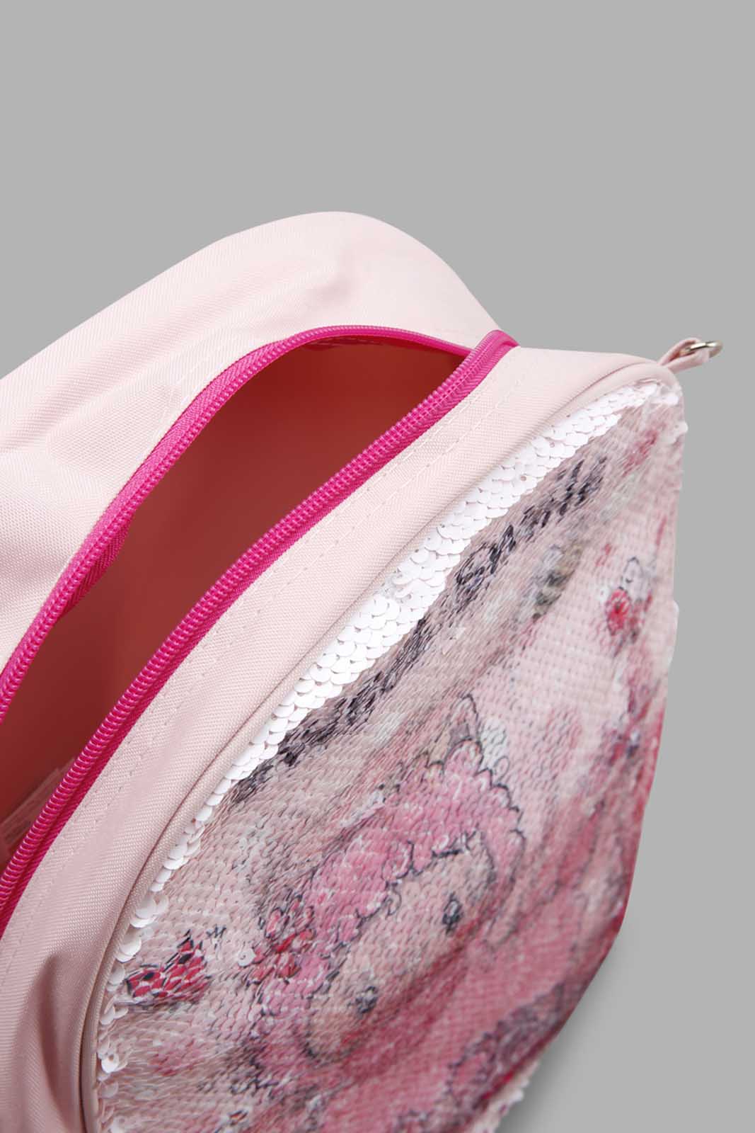 Redtag-Multicolour-Character-Embellished-Sequins-Backpack-Category:Bags,-CHR,-Colour:Assorted,-Filter:Girls-Accessories,-GIR-Bags,-New-In,-New-In-GIR-ACC,-Non-Sale,-Section:Girls-(0-to-14Yrs),-W22O-Girls-