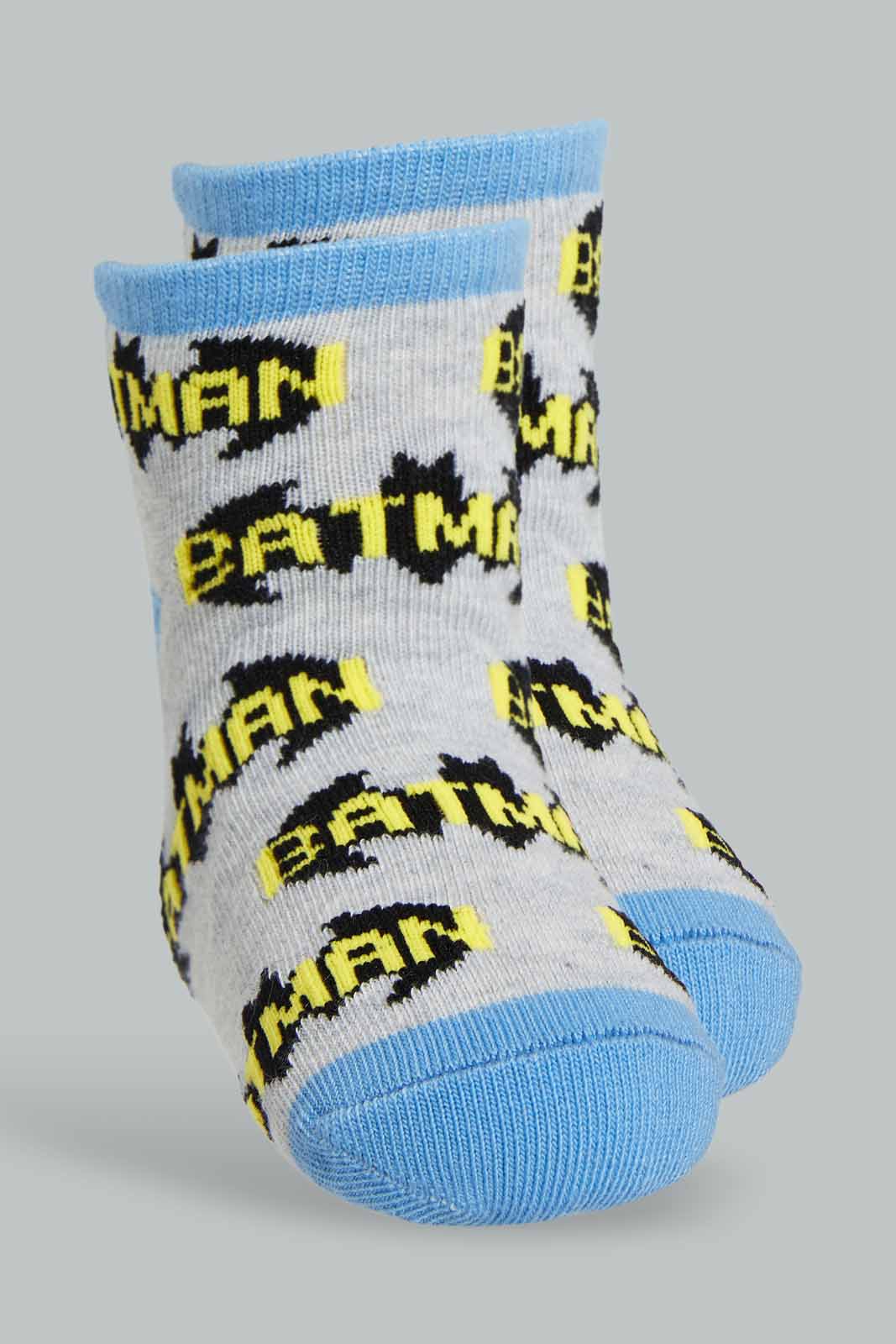 Redtag-Blue-3-Pack-Batman-socks-365,-BOY-Socks,-Category:Socks,-CHR,-Colour:Blue,-Deals:New-In,-Filter:Boys-(2-to-8-Yrs),-New-In-BOY-APL,-Non-Sale,-Section:Boys-(0-to-14Yrs)-Boys-2 to 8 Years
