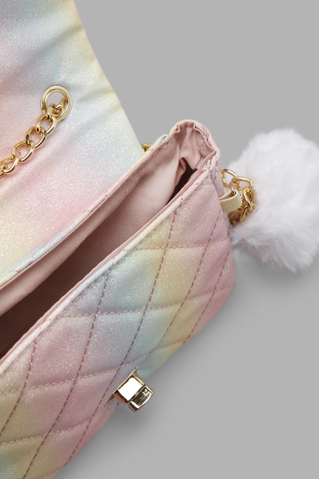 Redtag-Assorted-Multicolour-Embellished-Day-Bag-Category:Bags,-Colour:Assorted,-Filter:Girls-Accessories,-GIR-Bags,-New-In,-New-In-GIR-ACC,-Non-Sale,-Section:Girls-(0-to-14Yrs),-W22O-Girls-