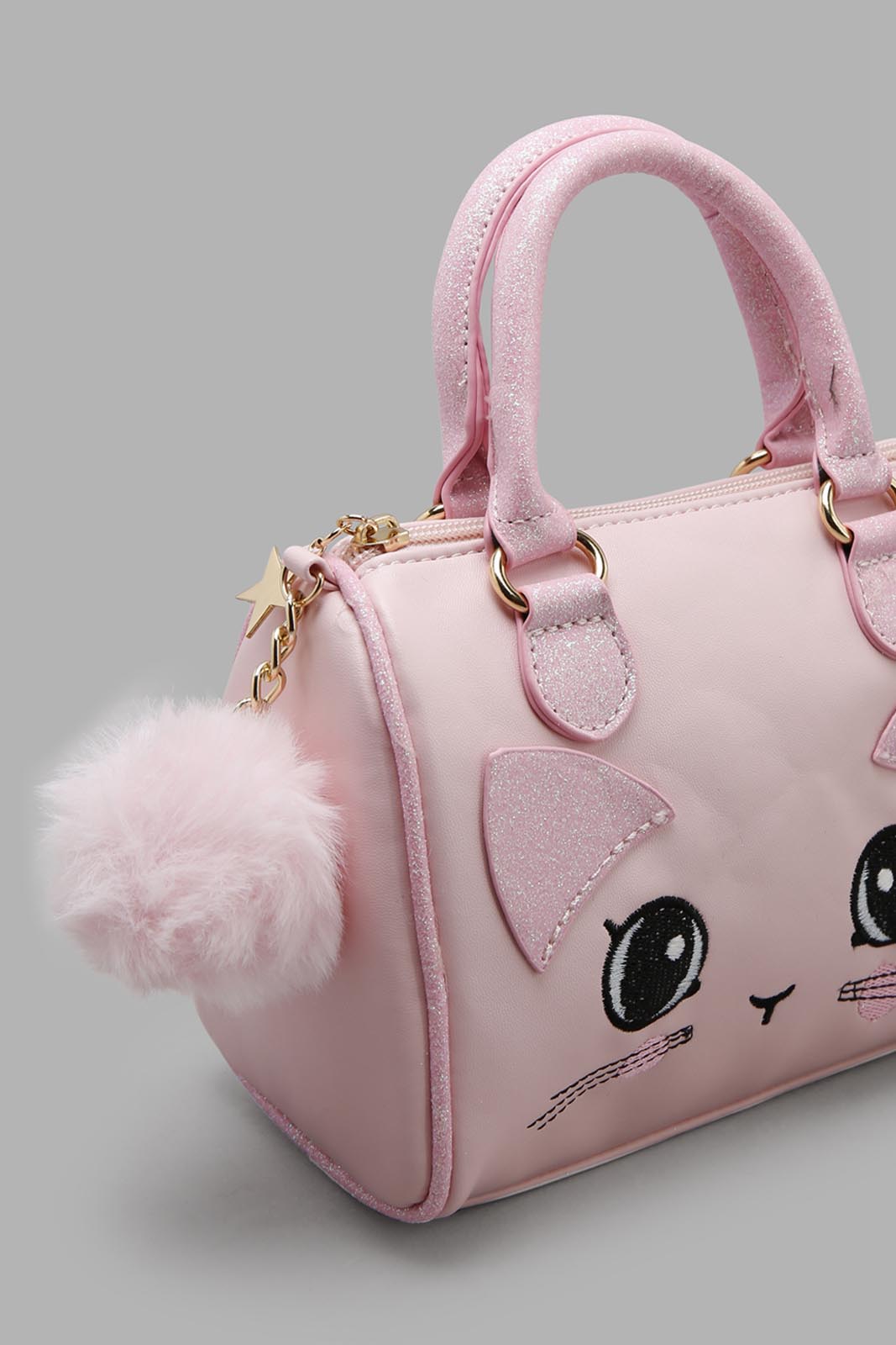 Redtag-Pale-Pink-Colour-Day-Bag-Category:Bags,-Colour:Pink,-Filter:Girls-Accessories,-GIR-Bags,-New-In,-New-In-GIR-ACC,-Non-Sale,-Section:Girls-(0-to-14Yrs),-W22O-Girls-