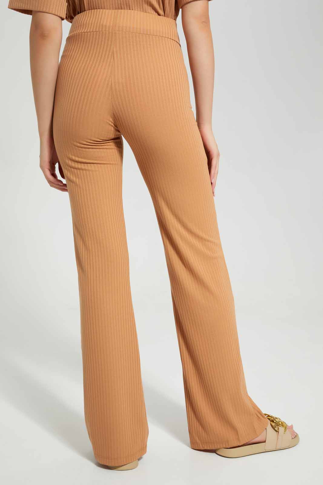 Redtag-Women-Pink-Wideleg-Lounge-Pants-Category:Joggers,-Colour:Apricot,-Deals:New-In,-Filter:Women's-Clothing,-New-In-Women-APL,-Non-Sale,-S22C,-Section:Women,-Women-Joggers-Women's-
