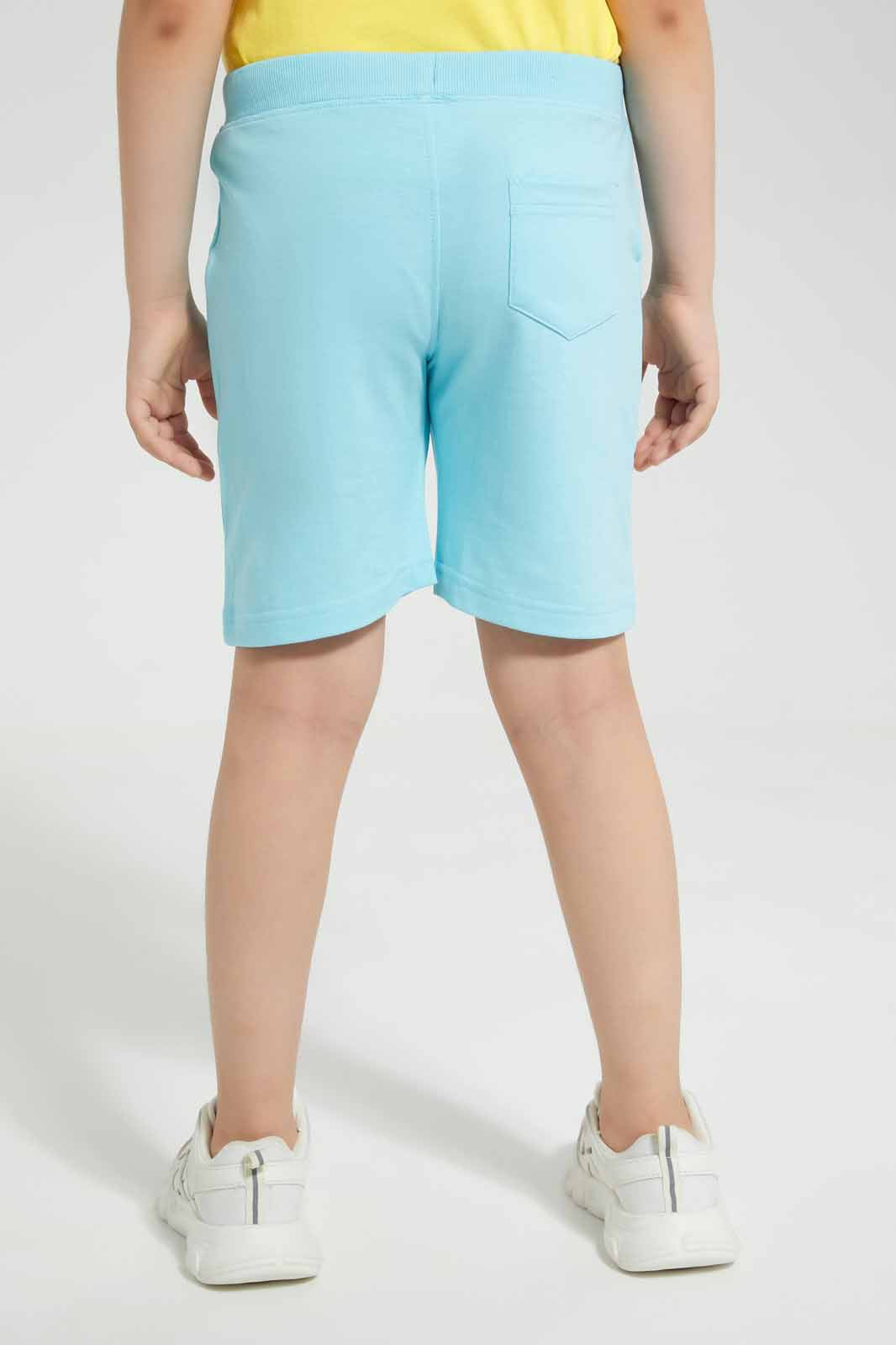 Redtag-Blue-Batman-Print-Elasticated-Waist-Shorts-BOY-Shorts,-Category:Shorts,-CHR,-Colour:Blue,-Deals:New-In,-Filter:Boys-(2-to-8-Yrs),-New-In-BOY-APL,-Non-Sale,-Section:Boys-(0-to-14Yrs),-TBL,-W22O-Boys-2 to 8 Years