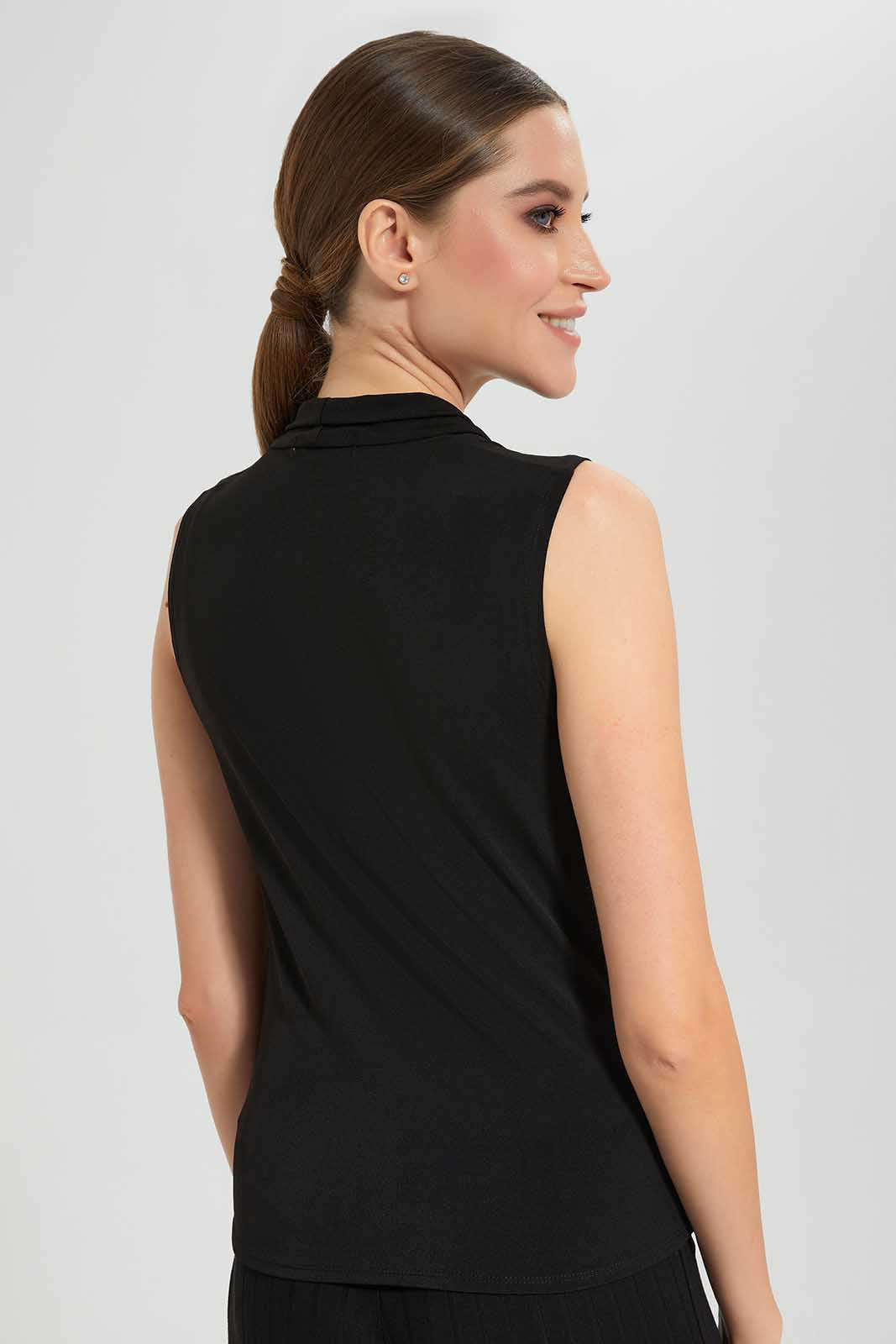 Redtag-Black-Seeveless-Wrap-Top-Category:Tops,-Colour:Black,-Deals:New-In,-Filter:Women's-Clothing,-LEC,-LEC-Tops,-New-In-LEC,-Non-Sale,-Section:Women,-W22O-Women's-
