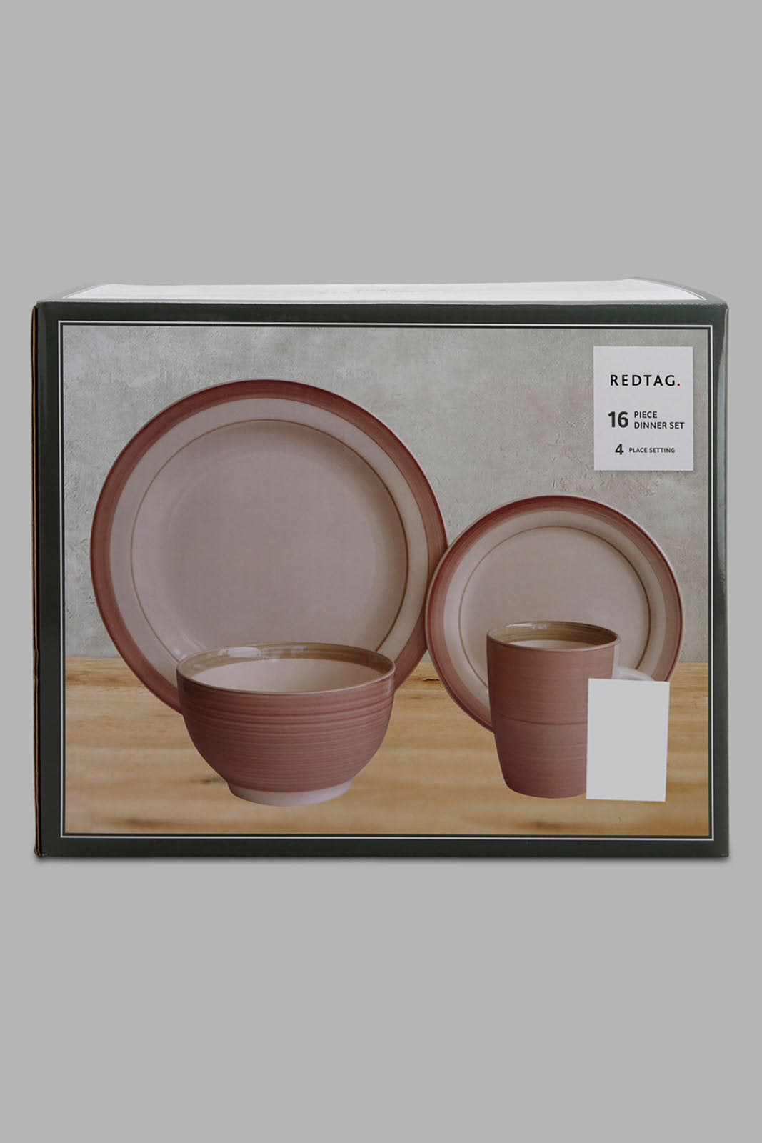 Redtag-Purple-Hand-Painted-Dinner-Set-(16Piece)-Category:Dinner-Sets,-Colour:Purple,-Deals:New-In,-Filter:Home-Dining,-HMW-DIN-Crockery,-New-In-HMW-DIN,-Non-Sale,-Section:Homewares,-W22O-Home-Dining-