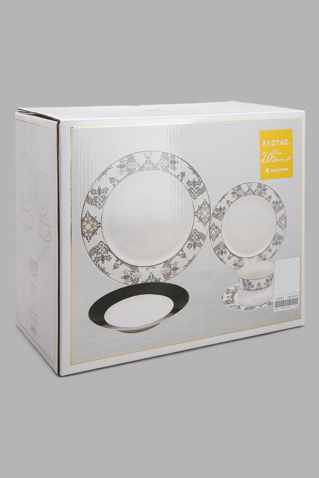 Redtag-Assorted-Geomatic-Dinner-Set-(20-Piece)-Category:Dinner-Sets,-Colour:Assorted,-Deals:New-In,-Filter:Home-Dining,-HMW-DIN-Crockery,-New-In-HMW-DIN,-Non-Sale,-Section:Homewares,-W22B-Home-Dining-