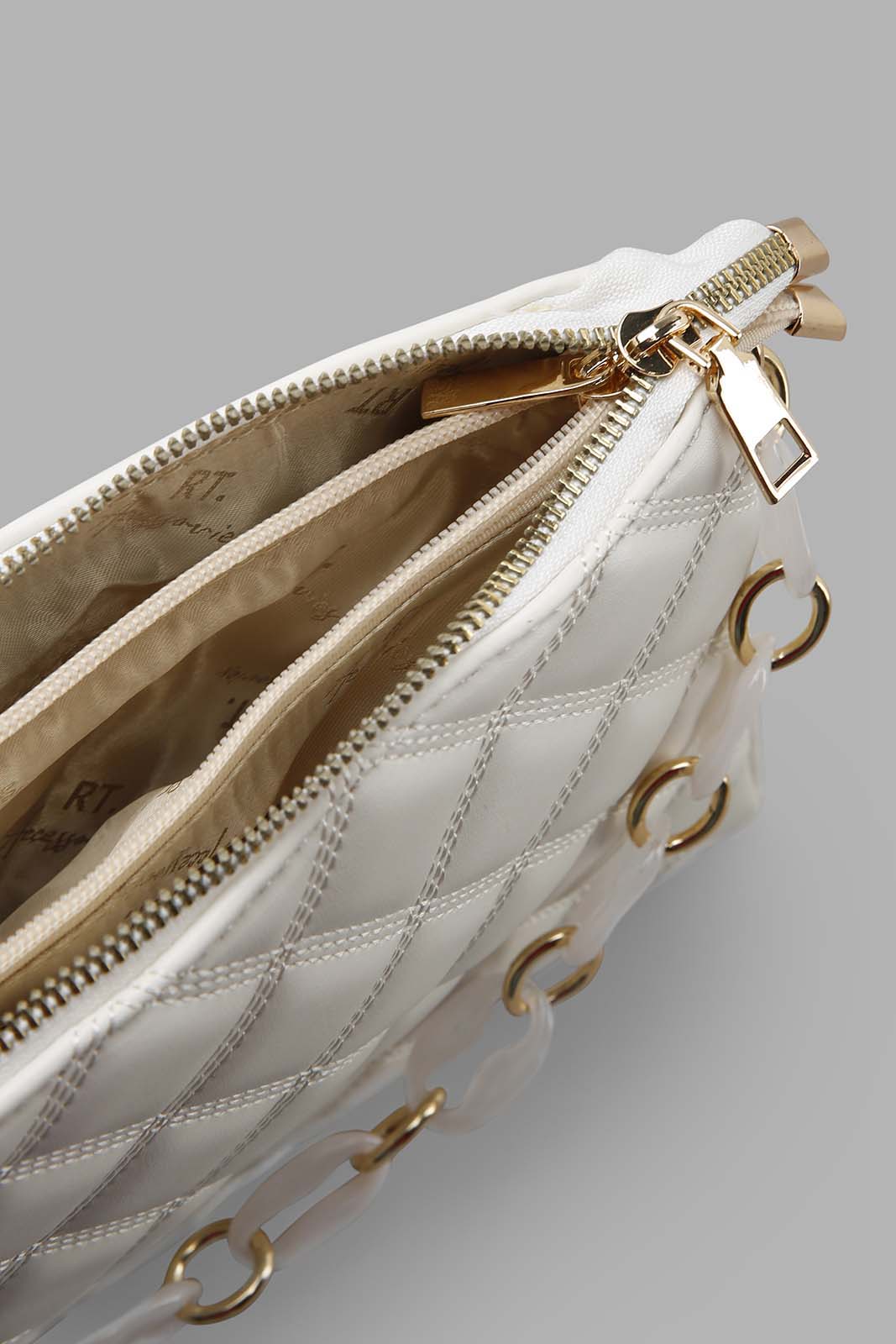 Redtag-White-Cross-Body-Bag-Category:Bags,-Colour:White,-Filter:Women's-Accessories,-New-In,-New-In-Women-ACC,-Non-Sale,-Section:Women,-W22O,-Women-Bags-Women-