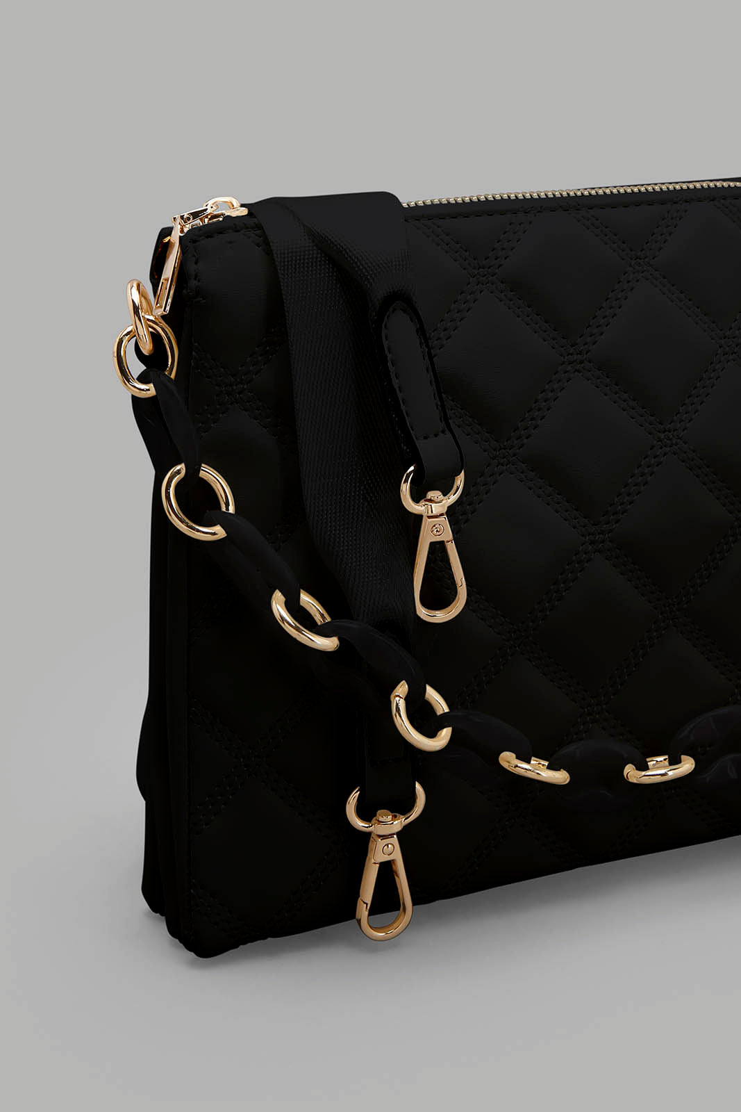 Redtag-Black-Cross-Body-Bag-Category:Bags,-Colour:Black,-Filter:Women's-Accessories,-New-In,-New-In-Women-ACC,-Non-Sale,-Section:Women,-W22O,-Women-Bags-Women-
