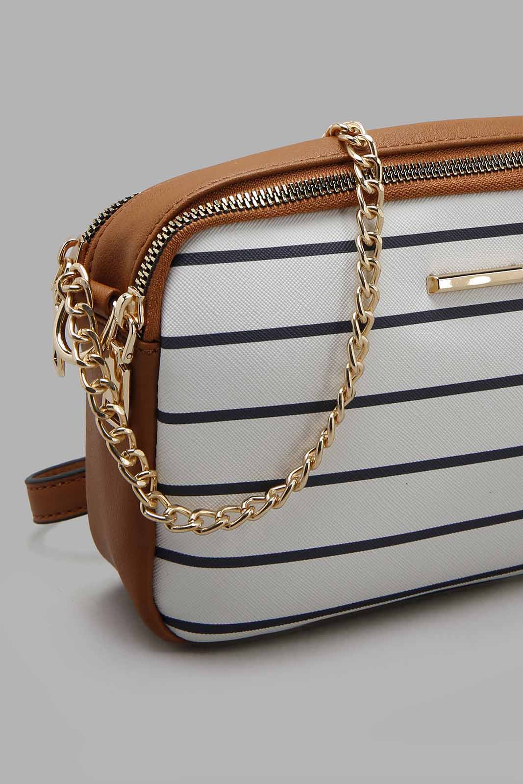 Redtag-Navy-And-White-Nautical-Stripe-Cross-Body-Bag-Category:Bags,-Colour:Assorted,-Filter:Women's-Accessories,-New-In,-New-In-Women-ACC,-Non-Sale,-Section:Women,-W22O,-Women-Bags-Women-