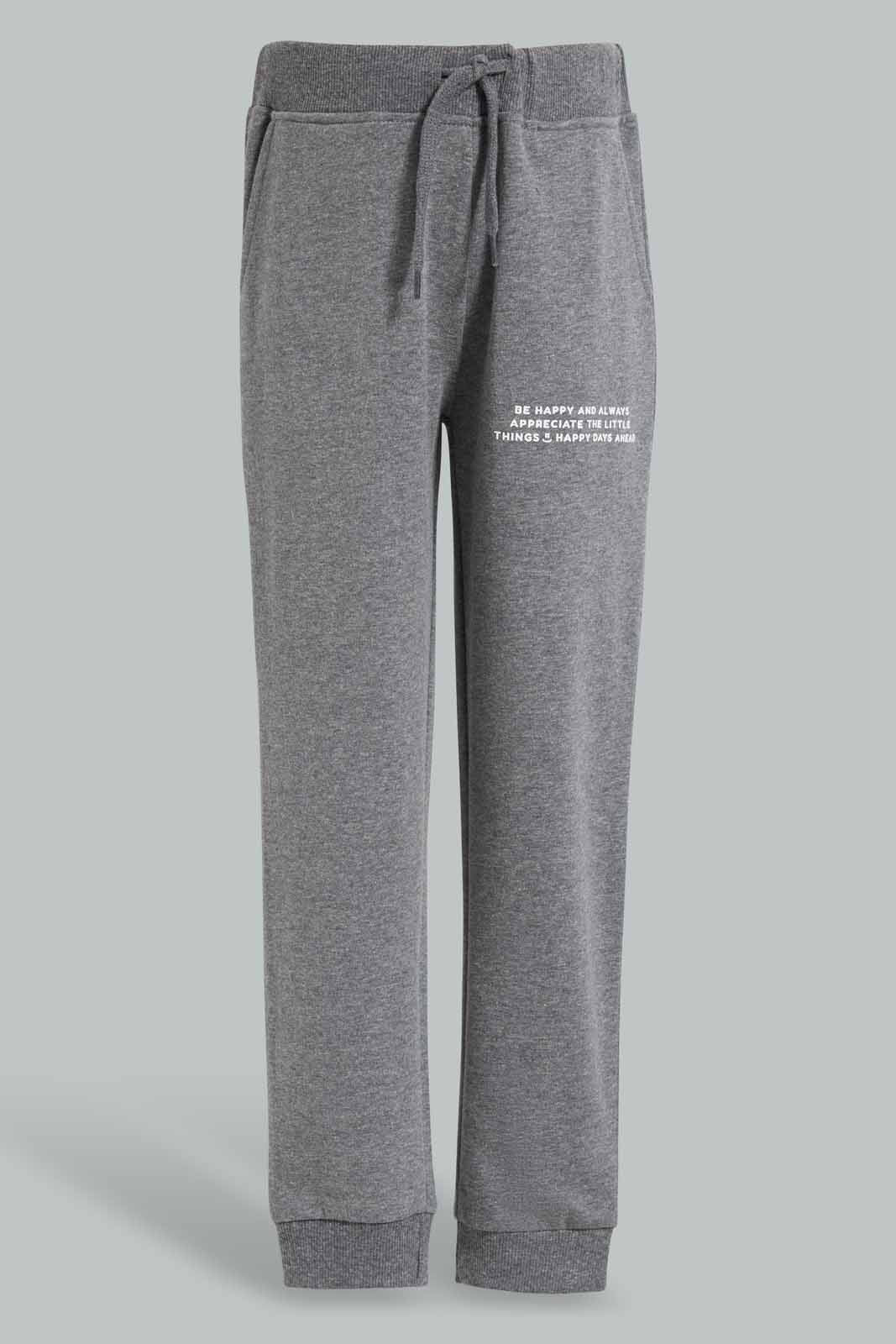 Redtag-Charcoal-Jogpant-With-Print-BOY-Joggers,-Category:Joggers,-Colour:Charcoal,-Deals:New-In,-Filter:Boys-(2-to-8-Yrs),-New-In-BOY-APL,-Non-Sale,-Section:Boys-(0-to-14Yrs),-TBL,-W22O-Boys-2 to 8 Years