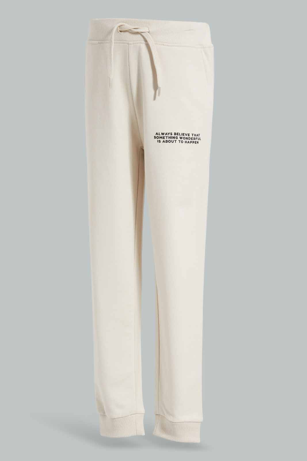 Redtag-Beige-Jogpant-With-Print-BOY-Joggers,-Category:Joggers,-Colour:Beige,-Deals:New-In,-Filter:Boys-(2-to-8-Yrs),-New-In-BOY-APL,-Non-Sale,-Section:Boys-(0-to-14Yrs),-TBL,-W22O-Boys-2 to 8 Years