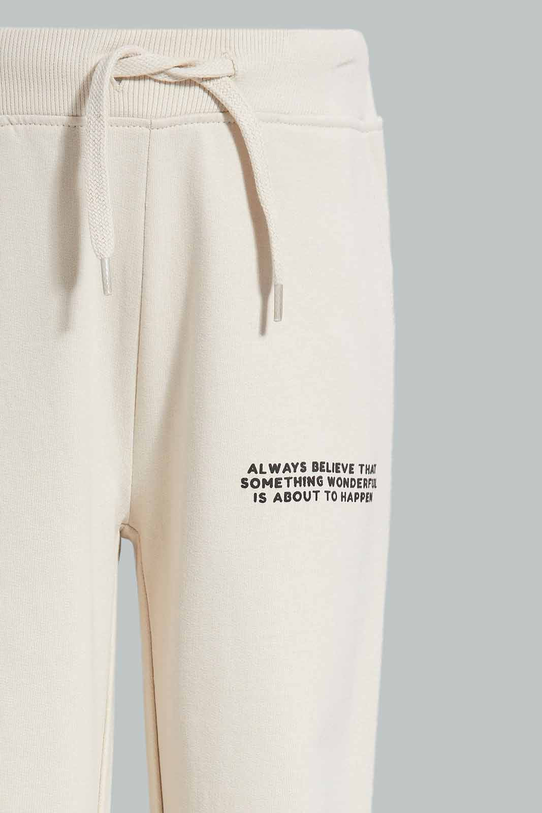 Redtag-Beige-Jogpant-With-Print-BOY-Joggers,-Category:Joggers,-Colour:Beige,-Deals:New-In,-Filter:Boys-(2-to-8-Yrs),-New-In-BOY-APL,-Non-Sale,-Section:Boys-(0-to-14Yrs),-TBL,-W22O-Boys-2 to 8 Years