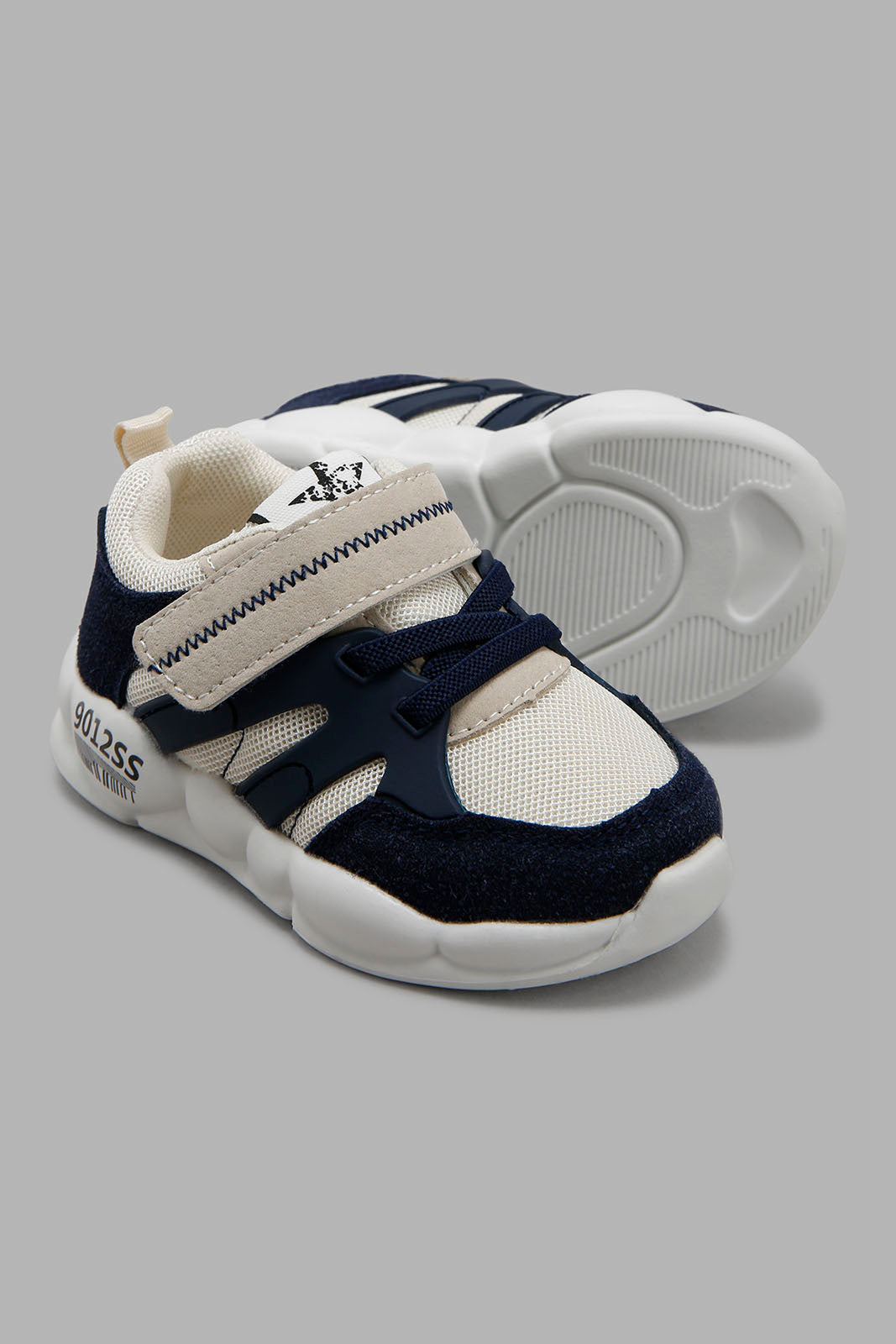 Redtag-Beige-Chunky-Sneaker-Category:Shoes,-Colour:Beige,-Deals:New-In,-Filter:Boys-Footwear-(1-to-3-Yrs),-INB-Shoes,-New-In-INB-FOO,-Non-Sale,-Section:Boys-(0-to-14Yrs),-W22B-Infant-Boys-1 to 3 Years