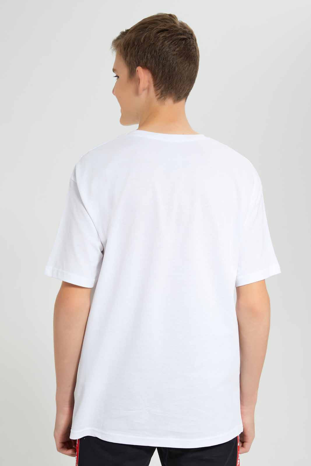 Redtag-White-Oversize-Sweat-T-Shirt-BSR-Sweatshirts,-Category:Sweatshirts,-Colour:White,-Deals:New-In,-Filter:Senior-Boys-(9-to-14-Yrs),-New-In-BSR-APL,-Non-Sale,-Section:Boys-(0-to-14Yrs),-TBL,-W22O-Senior-Boys-9 to 14 Years