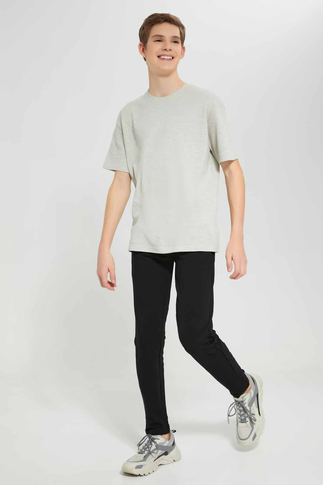 Redtag-Black-Stretch-Active-Pants-BSR-Joggers,-Category:Joggers,-Colour:Black,-Deals:New-In,-Filter:Senior-Boys-(8-to-14-Yrs),-New-In-BSR-APL,-Non-Sale,-Section:Boys-(0-to-14Yrs),-W22O-Senior-Boys-9 to 14 Years