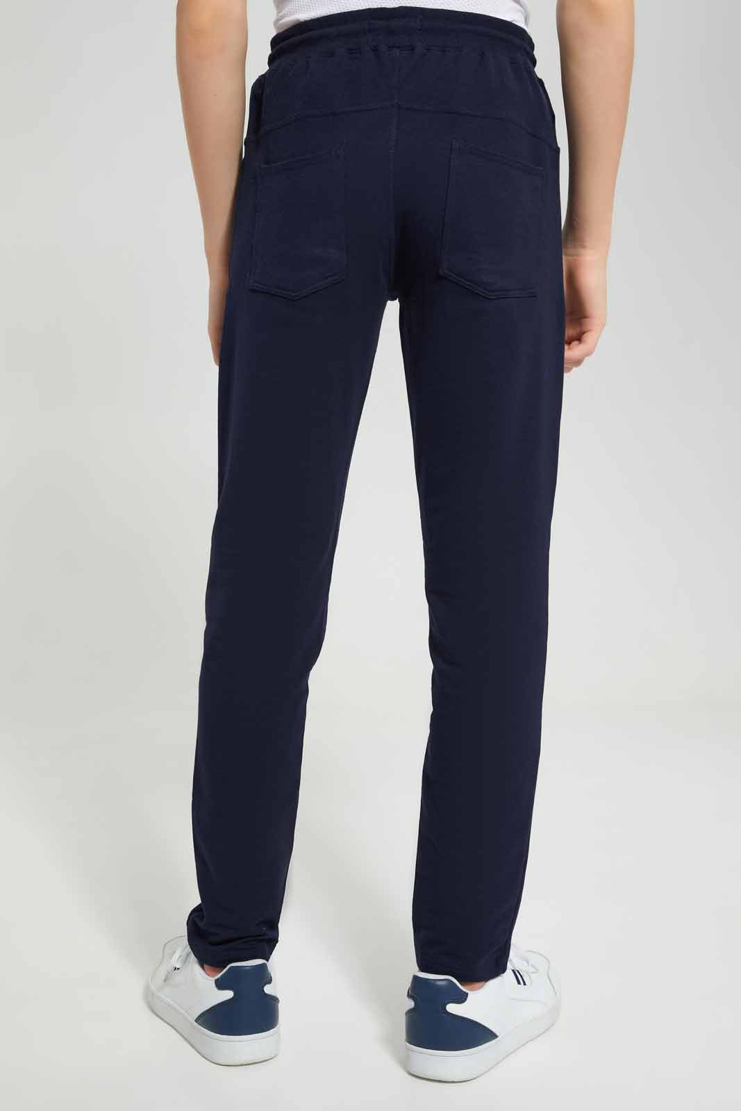 Redtag-Navy-Stretch-Active-Pants-BSR-Joggers,-Category:Joggers,-Colour:Navy,-Deals:New-In,-Filter:Senior-Boys-(8-to-14-Yrs),-New-In-BSR-APL,-Non-Sale,-Section:Boys-(0-to-14Yrs),-W22O-Senior-Boys-9 to 14 Years
