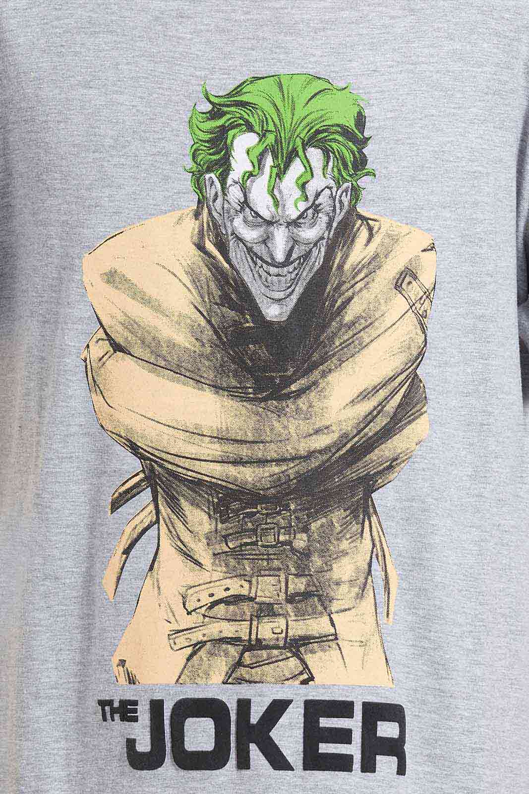 Redtag-Grey-Mel-Joker-T-Shirt-BSR-T-Shirts,-Category:T-Shirts,-Colour:Grey,-Deals:New-In,-Filter:Senior-Boys-(9-to-14-Yrs),-New-In-BSR-APL,-Non-Sale,-Section:Boys-(0-to-14Yrs),-TBL,-W22O-Senior-Boys-9 to 14 Years