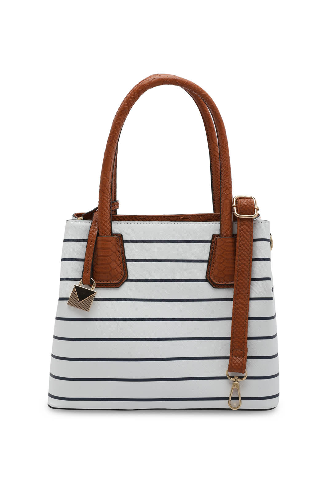Redtag-Navy-And-White-Nautical-Stripe-Day-Bag-Category:Bags,-Colour:Assorted,-Deals:New-In,-Dept:Ladieswear,-Filter:Women's-Accessories,-New-In-Women-ACC,-Non-Sale,-Section:Women,-W22O,-Women-Bags-Women-