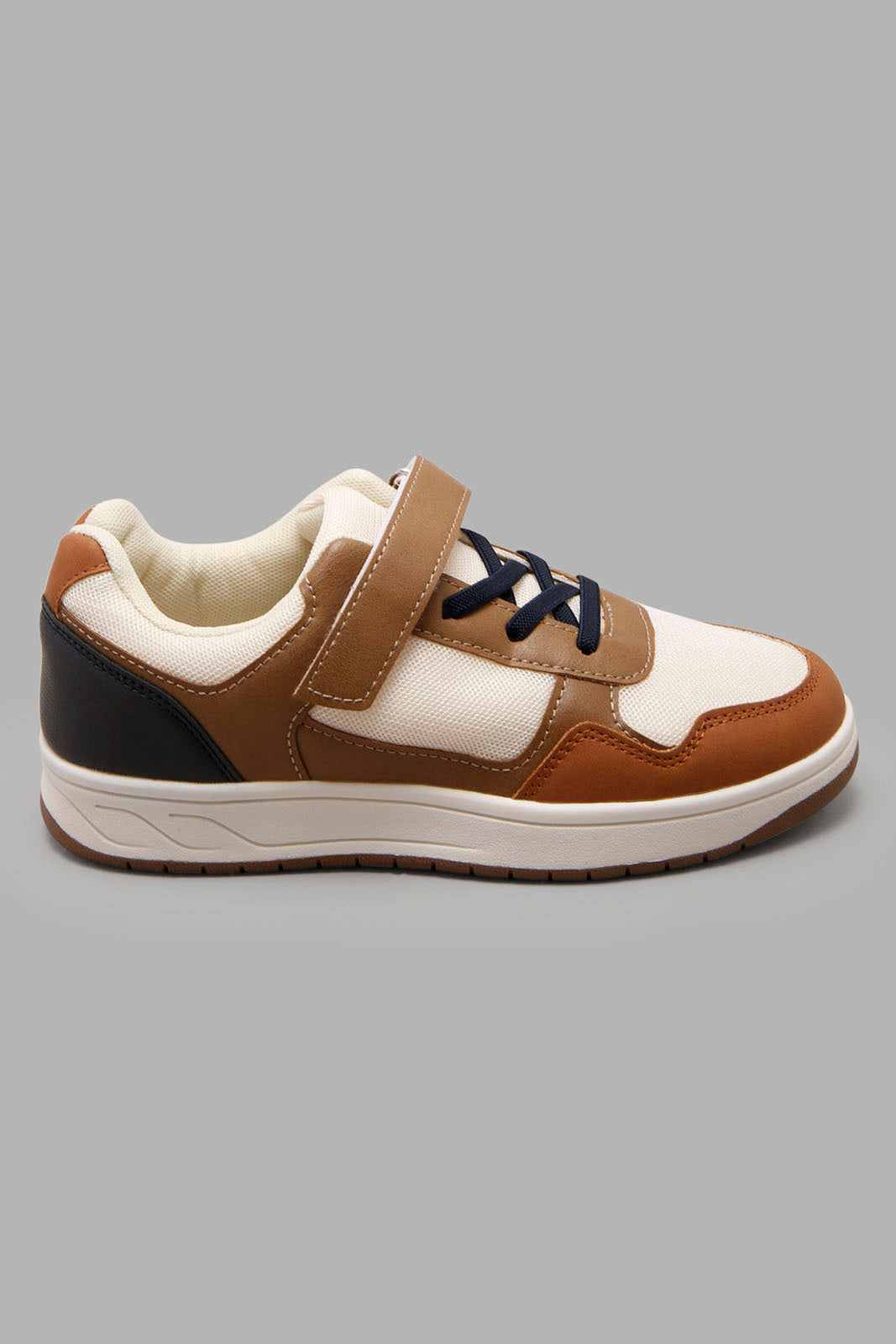 Redtag-Beige-Color-Block-Skate-Shoe-BSR-Shoes,-Category:Shoes,-Colour:Beige,-Deals:New-In,-Filter:Boys-Footwear-(5-to-14-Yrs),-New-In-BSR-FOO,-Non-Sale,-Section:Boys-(0-to-14Yrs),-W22A-Senior-Boys-5 to 14 Years