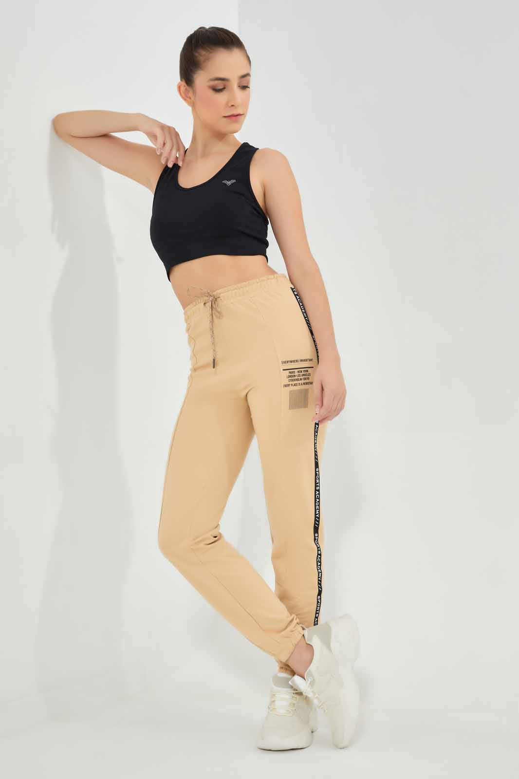 Redtag-Blue-Basic-Jogger-With-Side-Applique-Category:Joggers,-Colour:Blue,-Deals:New-In,-Filter:Women's-Clothing,-New-In-Women-APL,-Non-Sale,-Section:Women,-TBL,-W22O,-Women-Joggers-Women's-
