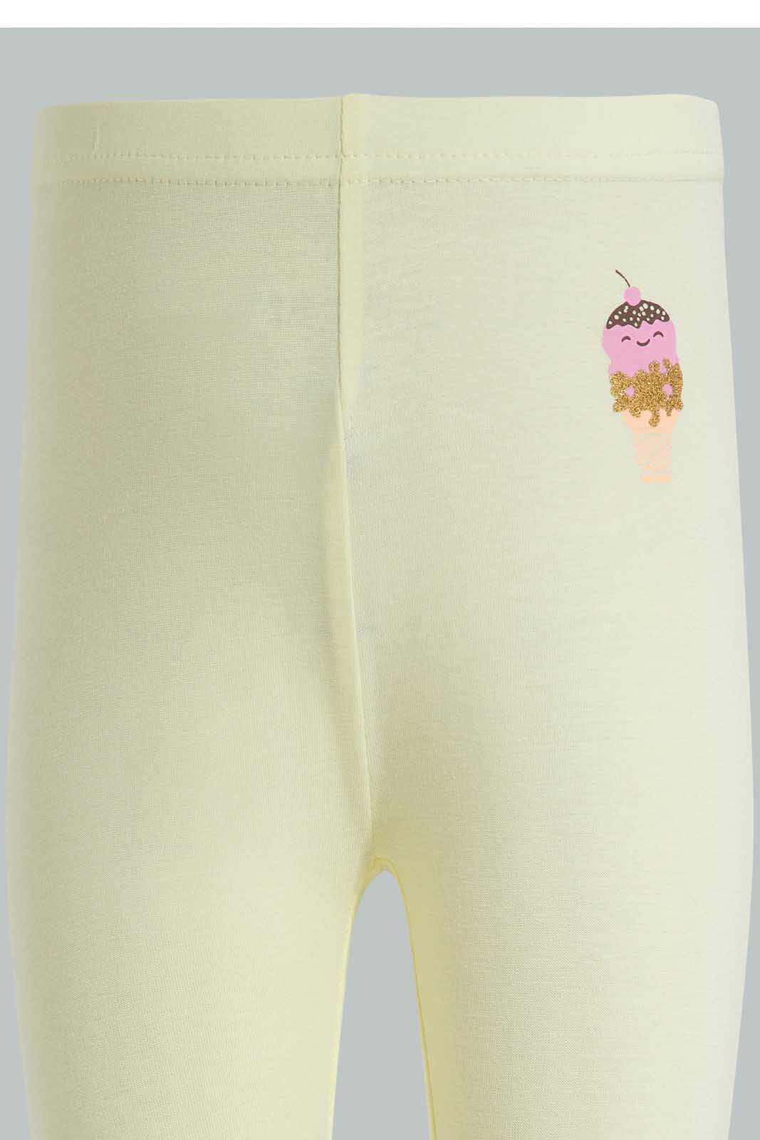 Redtag-Yellow-Placement-Print-Legging-Category:Leggings,-Colour:Yellow,-Deals:New-In,-Filter:Infant-Girls-(3-to-24-Mths),-ING-Leggings,-New-In-ING-APL,-Non-Sale,-Section:Girls-(0-to-14Yrs),-TBL,-W22O-Infant-Girls-3 to 24 Months