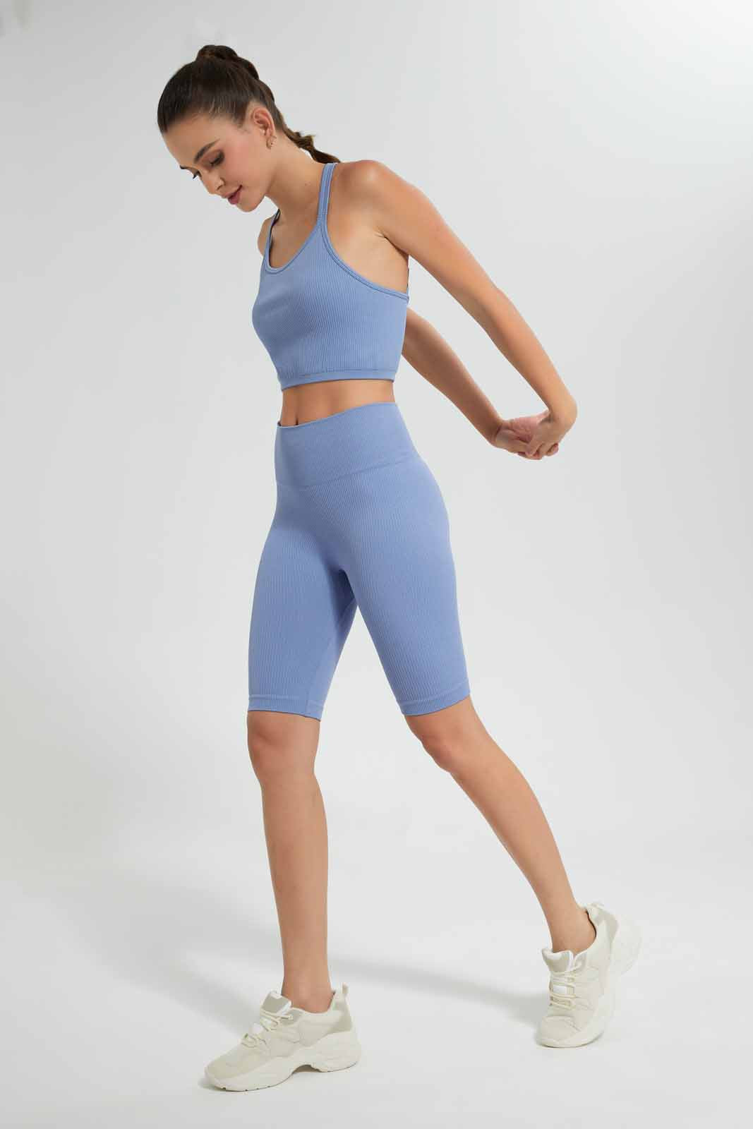 Redtag-Blue-Seamless-Bra-Category:T-Shirts,-Colour:Blue,-Deals:New-In,-Filter:Women's-Clothing,-New-In-Women,-Non-Sale,-Section:Women,-W22O,-Women-T-Shirts-Women's-