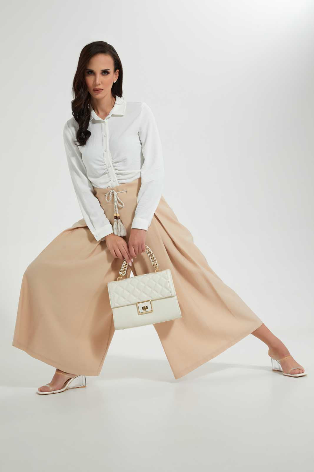 Redtag-Off-White-Collared-Blouse-Blouses--