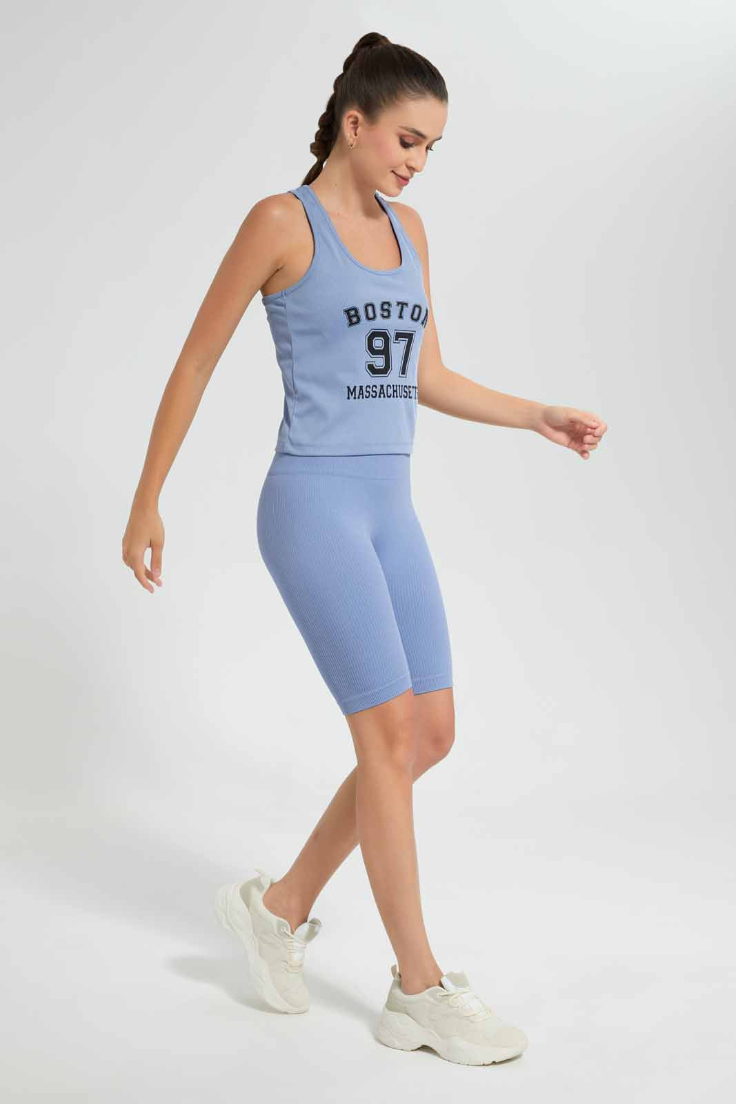 Redtag-Blue-Razor-Back-Active-T-Shirt-Category:T-Shirts,-Colour:Blue,-Deals:New-In,-Filter:Women's-Clothing,-New-In-Women,-Non-Sale,-Section:Women,-W22O,-Women-T-Shirts-Women's-