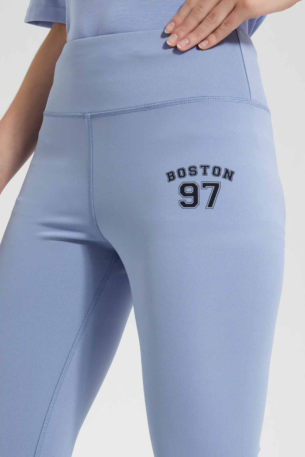 Redtag-Blue-Placement-Print-Active-Pant-Category:Joggers,-Colour:Blue,-Deals:New-In,-Filter:Women's-Clothing,-New-In-Women-APL,-Non-Sale,-Section:Women,-W22O,-Women-Joggers-Women's-