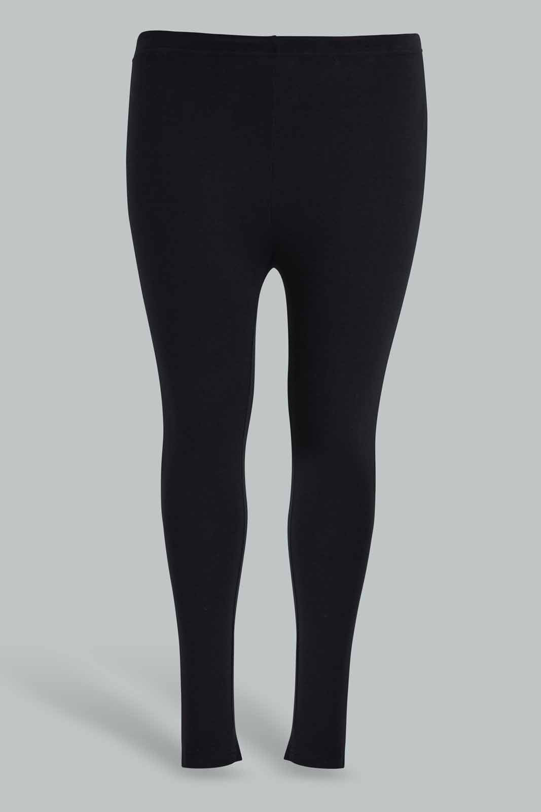 Redtag-Black-Basic-Legging-Category:Joggers,-Colour:Black,-Deals:New-In,-Filter:Plus-Size,-LDP-Joggers,-New-In-LDP-APL,-Non-Sale,-Section:Women,-TBL,-W22O-Women's-