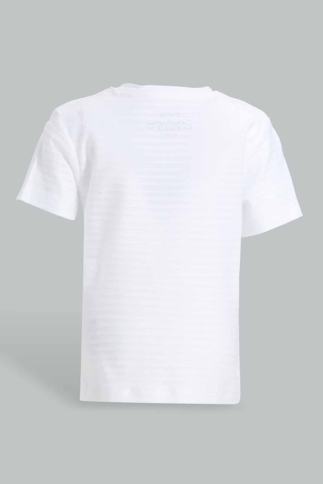 Redtag-White-Jacquard-T-Shirt-Category:T-Shirts,-Colour:White,-Deals:New-In,-Filter:Infant-Boys-(3-to-24-Mths),-INB-T-Shirts,-New-In-INB-APL,-Non-Sale,-Section:Boys-(0-to-14Yrs),-TBL,-W22O-Infant-Boys-