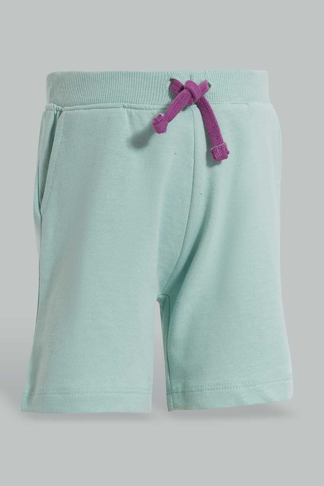 Redtag-Subtle-Green-Active-Short-Category:Shorts,-Colour:Green,-Deals:New-In,-Filter:Infant-Boys-(3-to-24-Mths),-INB-Shorts,-New-In-INB-APL,-Non-Sale,-Section:Boys-(0-to-14Yrs),-TBL,-W22O-Infant-Boys-3 to 24 Months