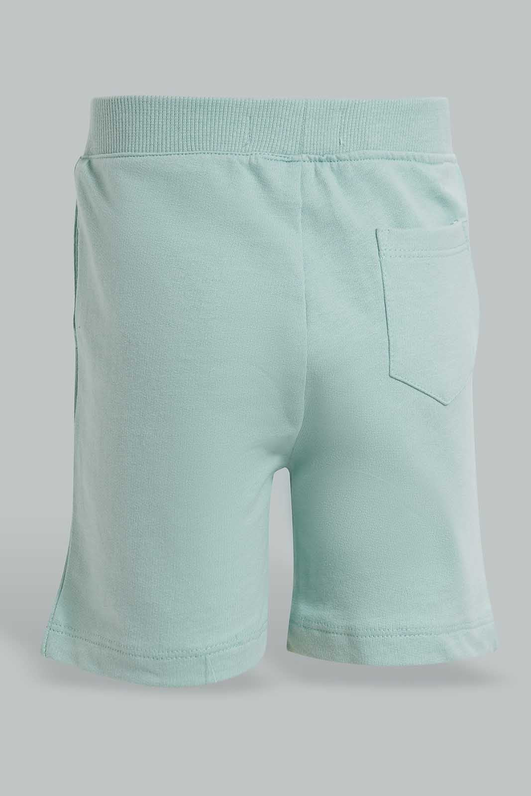 Redtag-Subtle-Green-Active-Short-Category:Shorts,-Colour:Green,-Deals:New-In,-Filter:Infant-Boys-(3-to-24-Mths),-INB-Shorts,-New-In-INB-APL,-Non-Sale,-Section:Boys-(0-to-14Yrs),-TBL,-W22O-Infant-Boys-3 to 24 Months