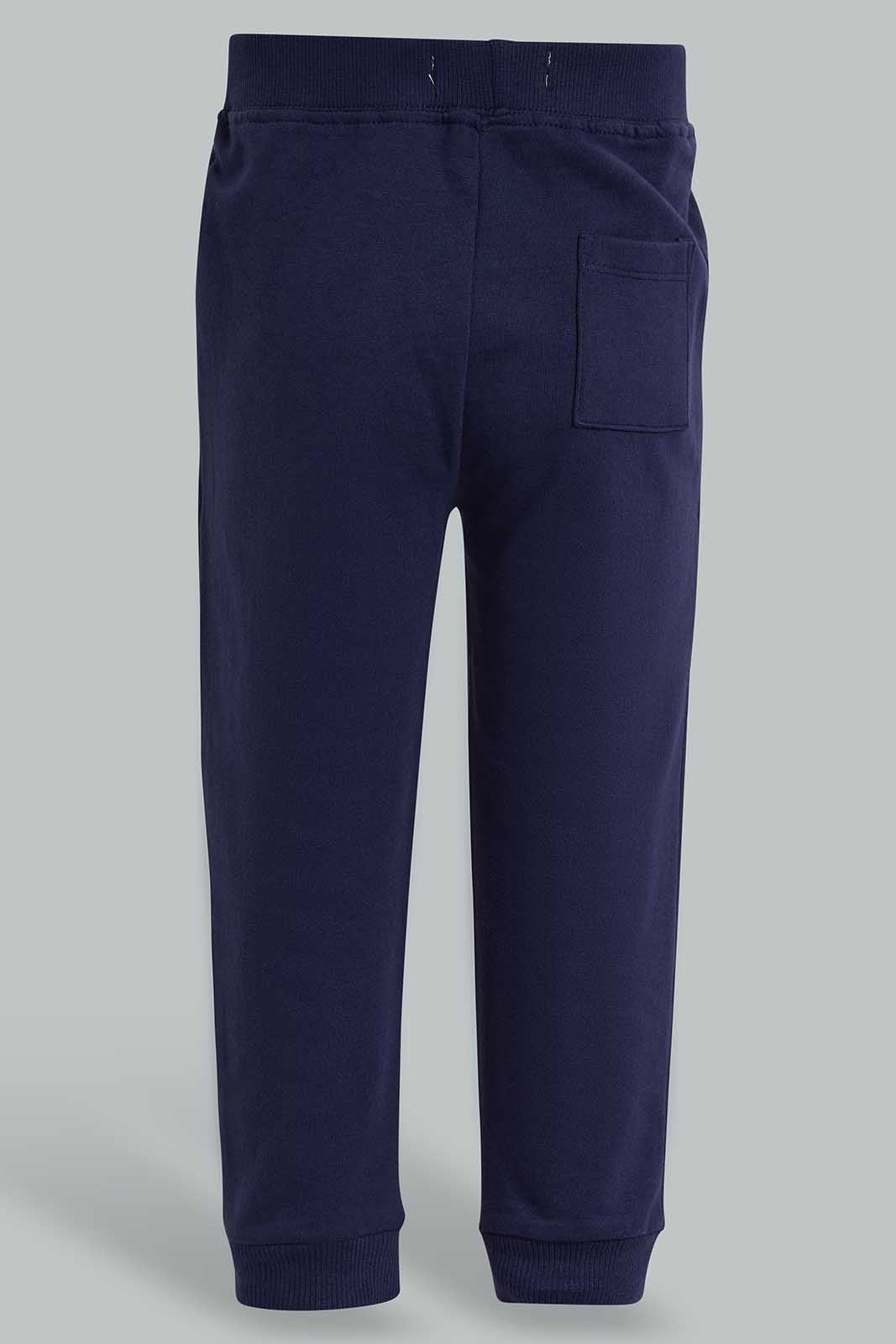 Redtag-Navy-Knit-Jogger-Category:Joggers,-Colour:Navy,-Deals:New-In,-Filter:Infant-Boys-(3-to-24-Mths),-INB-Joggers,-New-In-INB-APL,-Non-Sale,-Section:Boys-(0-to-14Yrs),-TBL,-W22O-Infant-Boys-3 to 24 Months