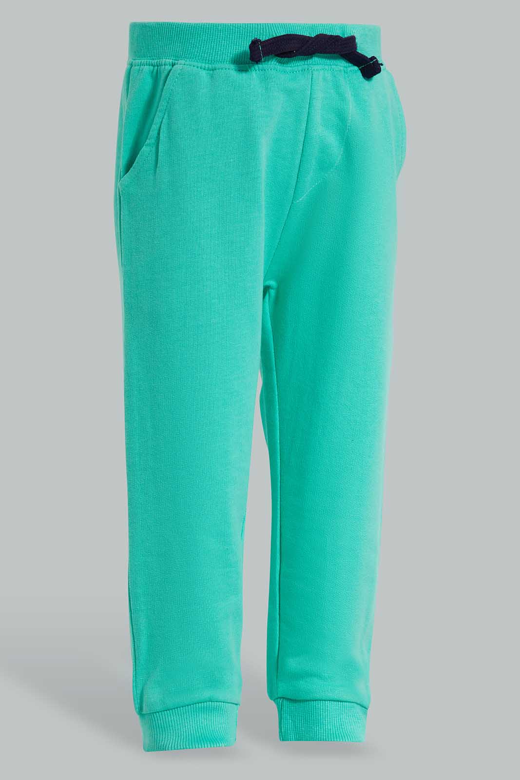 Redtag-Green-Knit-Jogger-Category:Joggers,-Colour:Green,-Deals:New-In,-Filter:Infant-Boys-(3-to-24-Mths),-INB-Joggers,-New-In-INB-APL,-Non-Sale,-Section:Boys-(0-to-14Yrs),-TBL,-W22O-Infant-Boys-3 to 24 Months