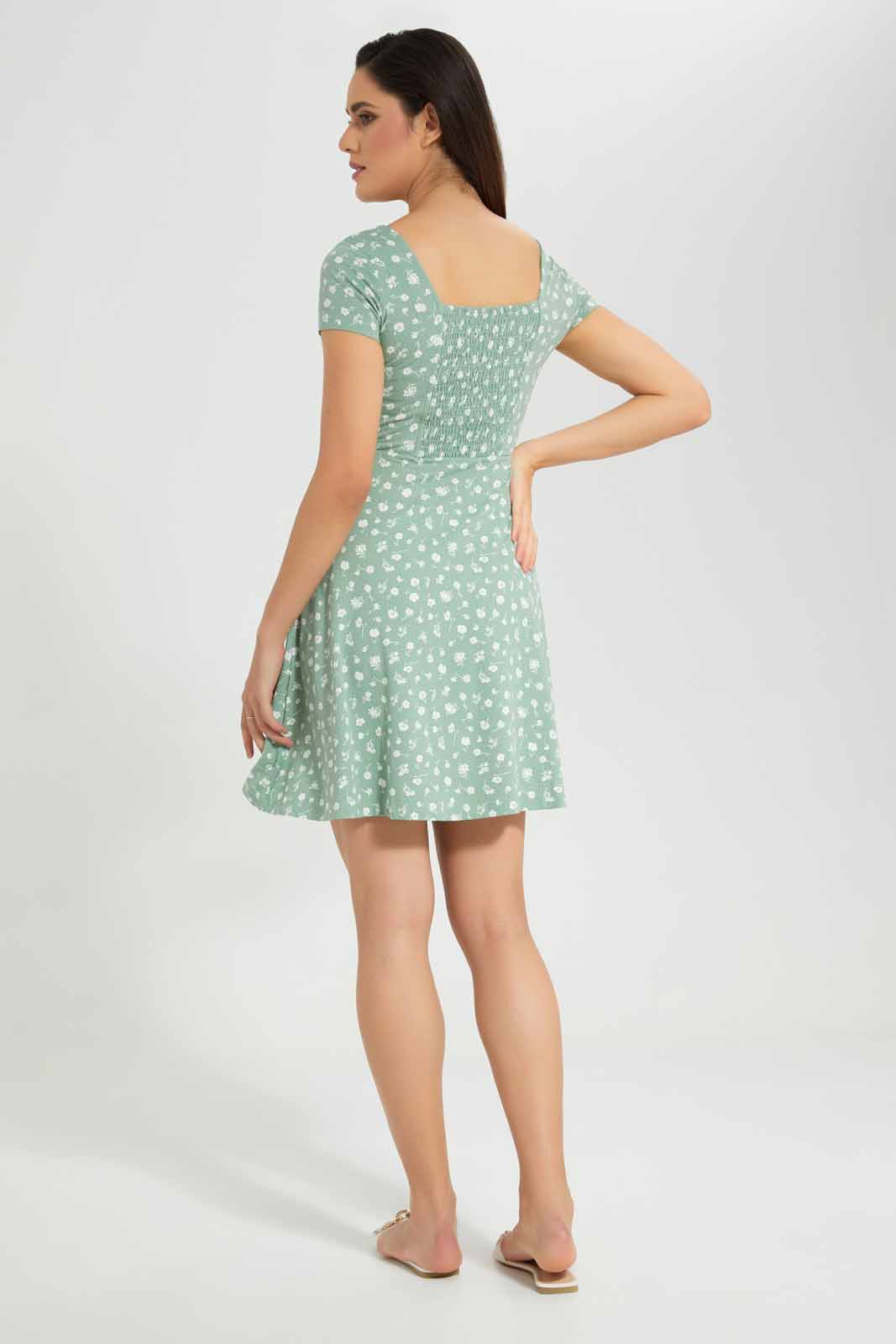 Redtag-Assorted-Printed-Skarted-Dress-Category:Dresses,-Colour:Assorted,-Deals:New-In,-Filter:Women's-Clothing,-New-In-Women-APL,-Non-Sale,-Section:Women,-W22O,-Women-Dresses-Women's-
