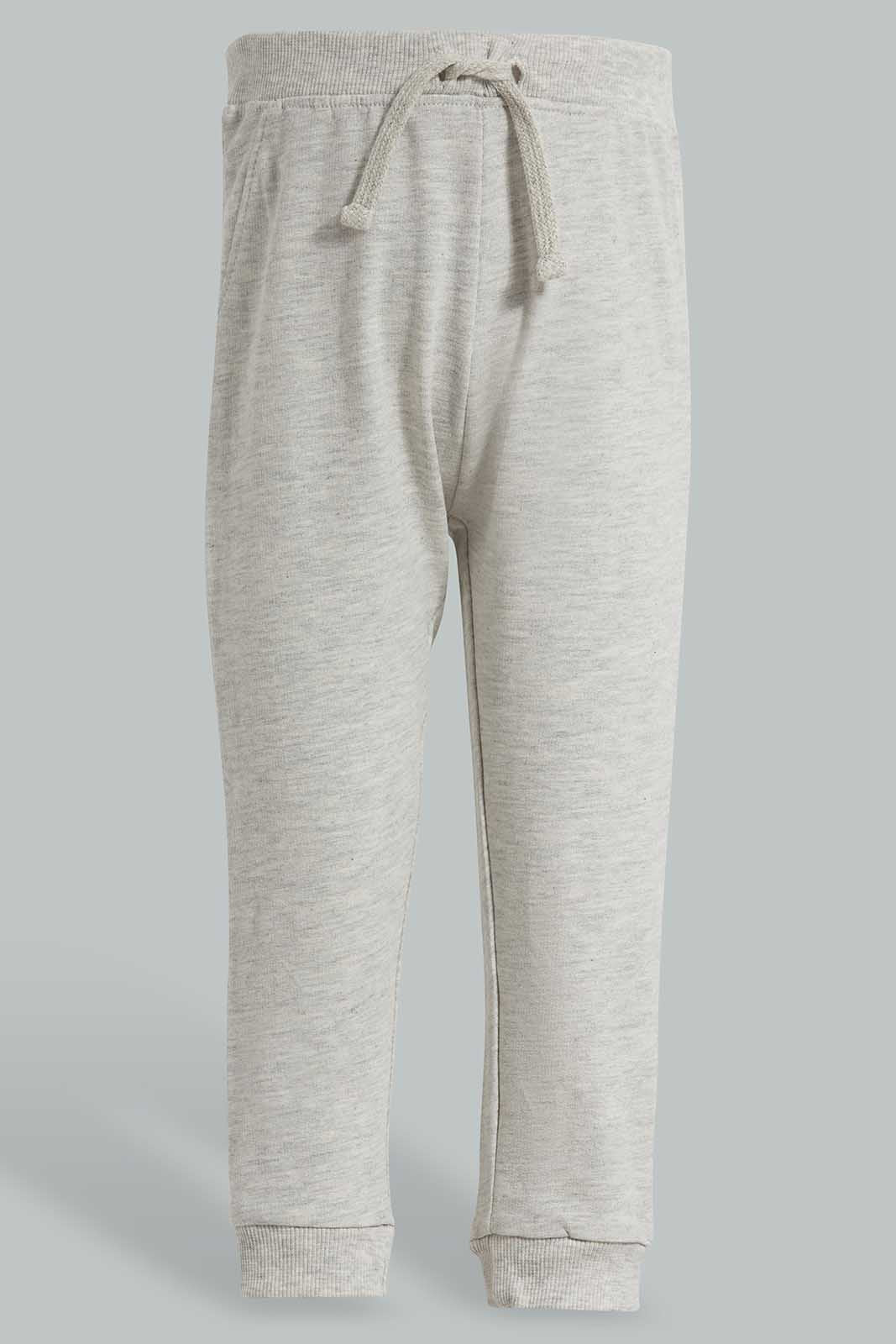 Redtag-Mustard-And-Ecru-Active-Pants-(2-Pack)-Category:Joggers,-Colour:Mustard,-Deals:New-In,-Filter:Infant-Boys-(3-to-24-Mths),-INB-Joggers,-New-In-INB-APL,-Non-Sale,-Section:Boys-(0-to-14Yrs),-W22O-Infant-Boys-3 to 24 Months