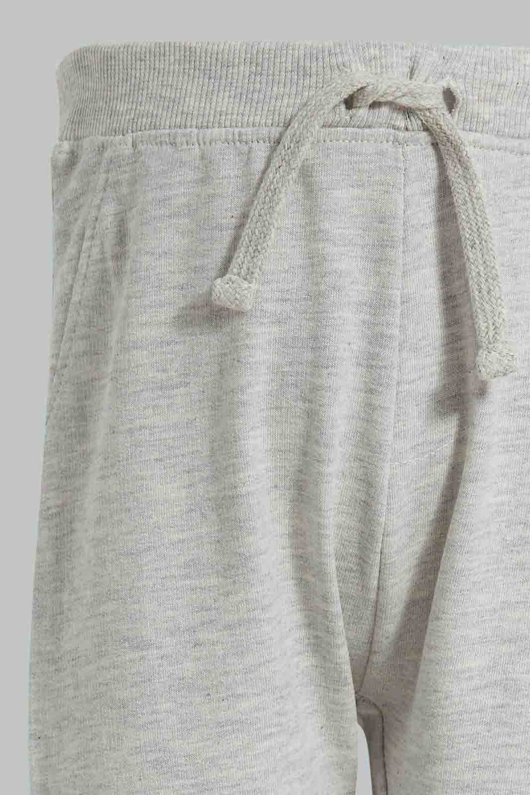 Redtag-Mustard-And-Ecru-Active-Pants-(2-Pack)-Category:Joggers,-Colour:Mustard,-Deals:New-In,-Filter:Infant-Boys-(3-to-24-Mths),-INB-Joggers,-New-In-INB-APL,-Non-Sale,-Section:Boys-(0-to-14Yrs),-W22O-Infant-Boys-3 to 24 Months