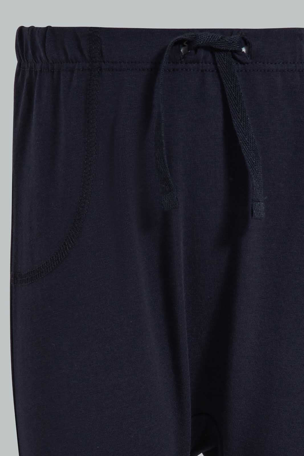 Redtag-Navy-Green-And-Dino-Print-Leggings-(3-Pack)-Category:Joggers,-Colour:Navy,-Deals:New-In,-Filter:Infant-Boys-(3-to-24-Mths),-INB-Joggers,-New-In-INB-APL,-Non-Sale,-Section:Boys-(0-to-14Yrs),-W22O-Infant-Boys-3 to 24 Months