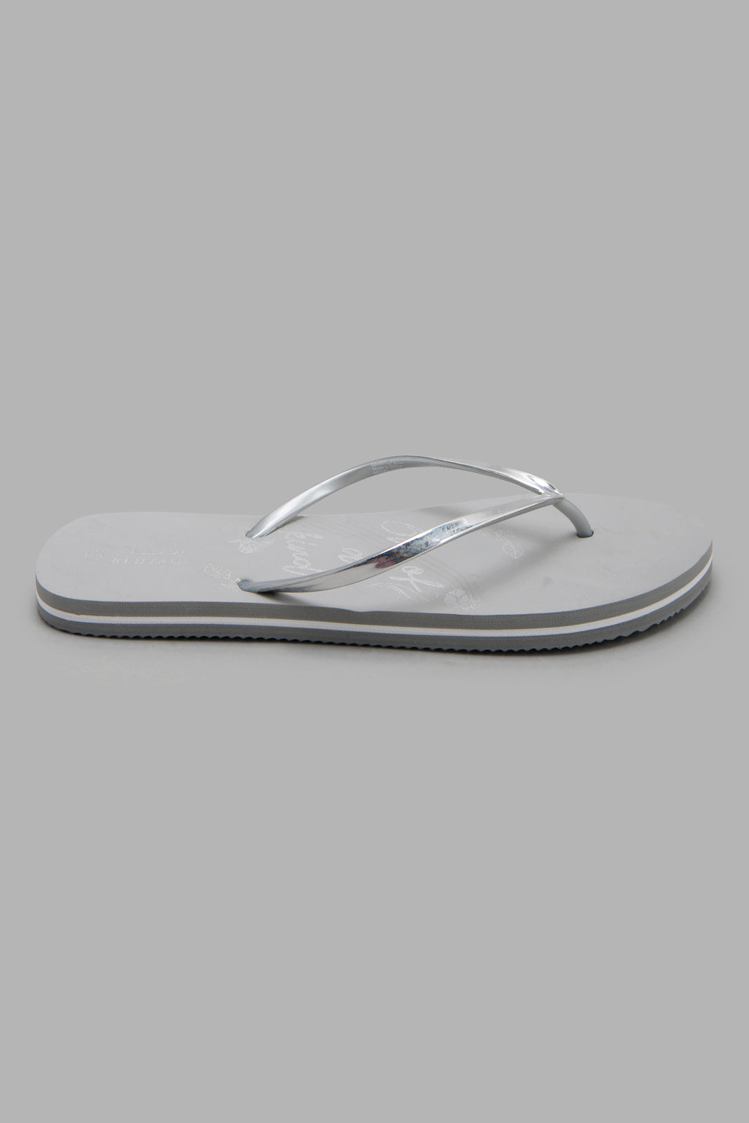Redtag-Grey-Slogan-Flip-Flop-Tbc-Category:Flip-Flops,-Colour:Grey,-Deals:New-In,-Filter:Women's-Footwear,-New-In-Women-FOO,-Non-Sale,-Section:Women,-W22A,-Women-Flip-Flops-Women's-