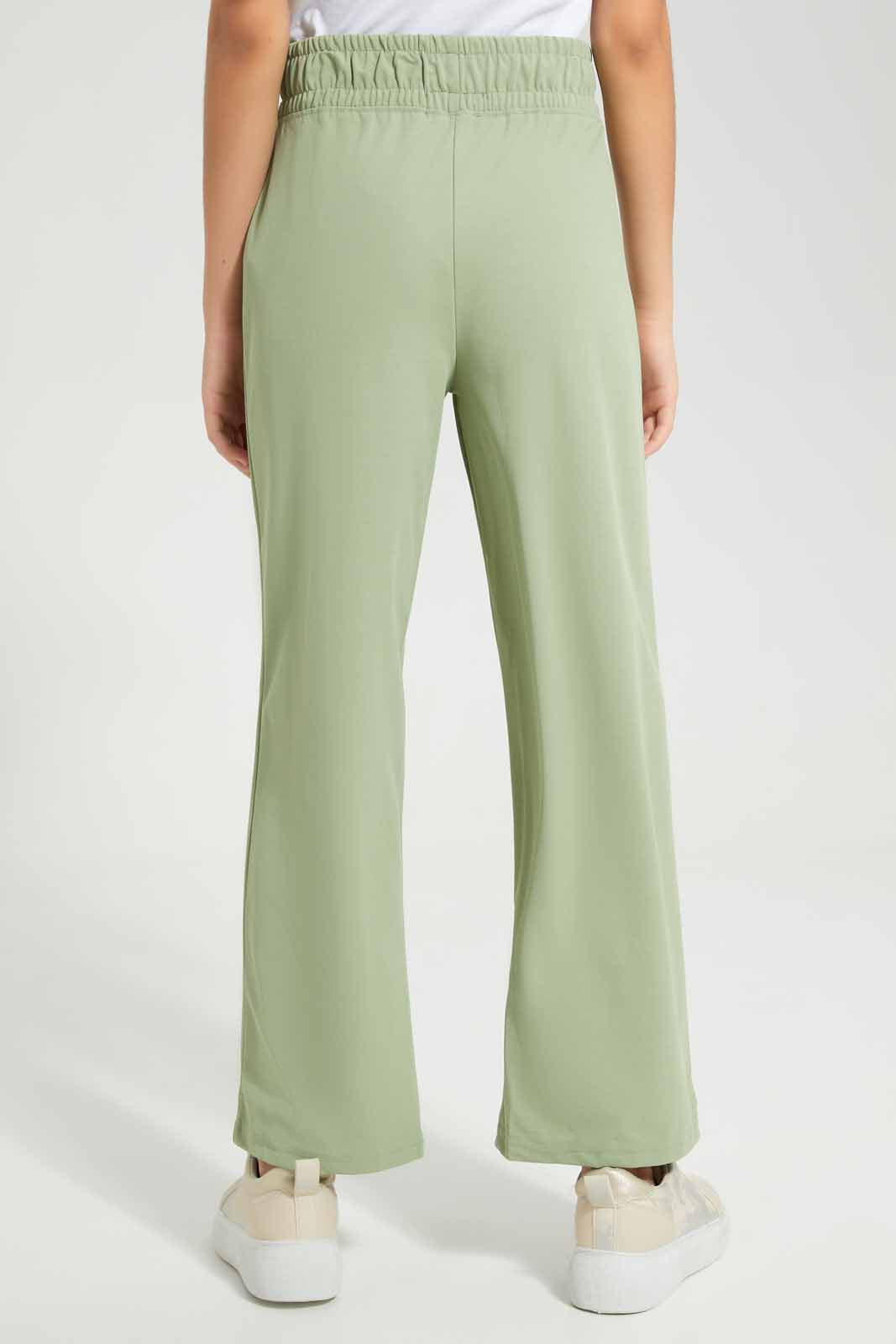 Redtag-Mint-Wideleg-Pants-Category:Trousers,-Colour:Mint,-Deals:New-In,-Filter:Senior-Girls-(9-to-14-Yrs),-GSR-Trousers,-New-In-GSR-APL,-Non-Sale,-Section:Girls-(0-to-14Yrs),-W22O-Senior-Girls-9 to 14 Years