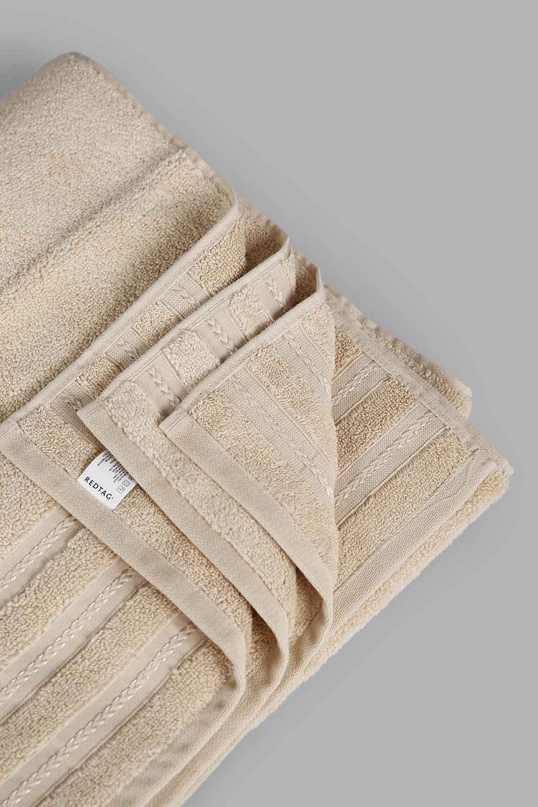 Redtag-Beige-Luxury-Cotton-Beach-Towel-Category:Towels,-Colour:Beige,-Deals:New-In,-Filter:Home-Bathroom,-HMW-BAC-Towels,-New-In-HMW-BAC,-Non-Sale,-Section:Homewares,-W22A-Home-Bathroom-