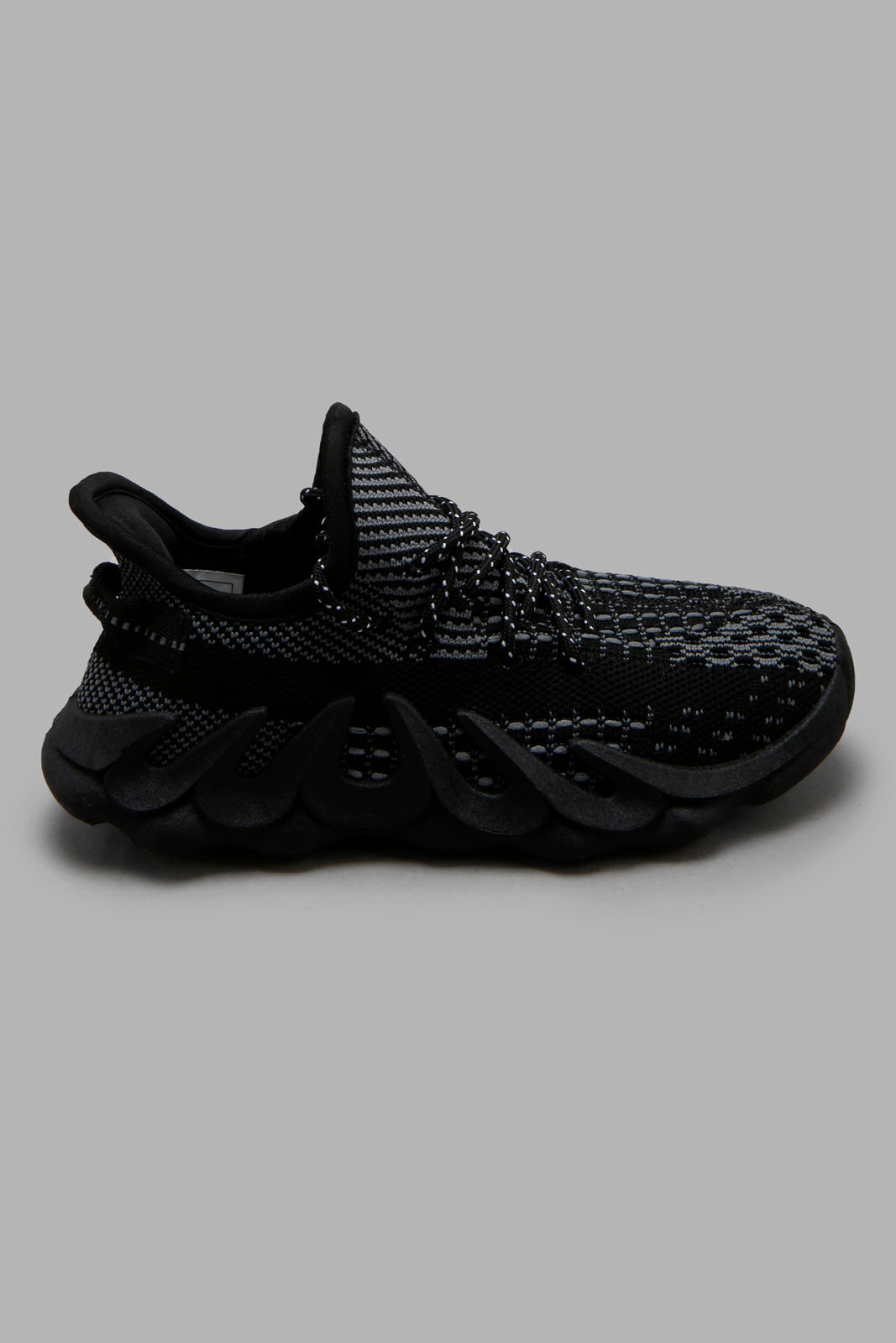 Redtag-Black-Volcano-Sneaker-BSR-Trainers,-BTS,-Category:Trainers,-Colour:Black,-Deals:New-In,-Filter:Boys-Footwear-(5-to-14-Yrs),-New-In-BSR-FOO,-Non-Sale,-Section:Boys-(0-to-14Yrs),-W22A-Senior-Boys-5 to 14 Years
